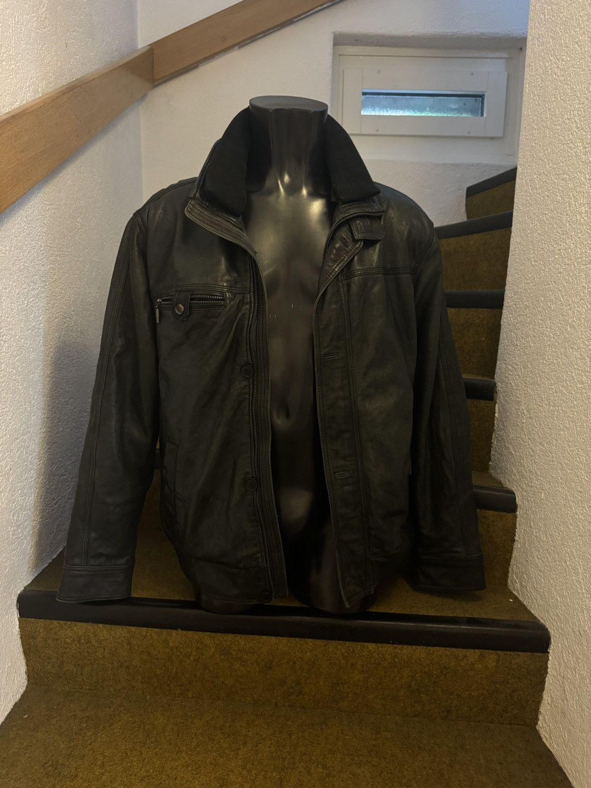 Other Casa Moda Lambskin Leather Jacket Size US L / EU 52-54 / 3 - 1 Thumbnail