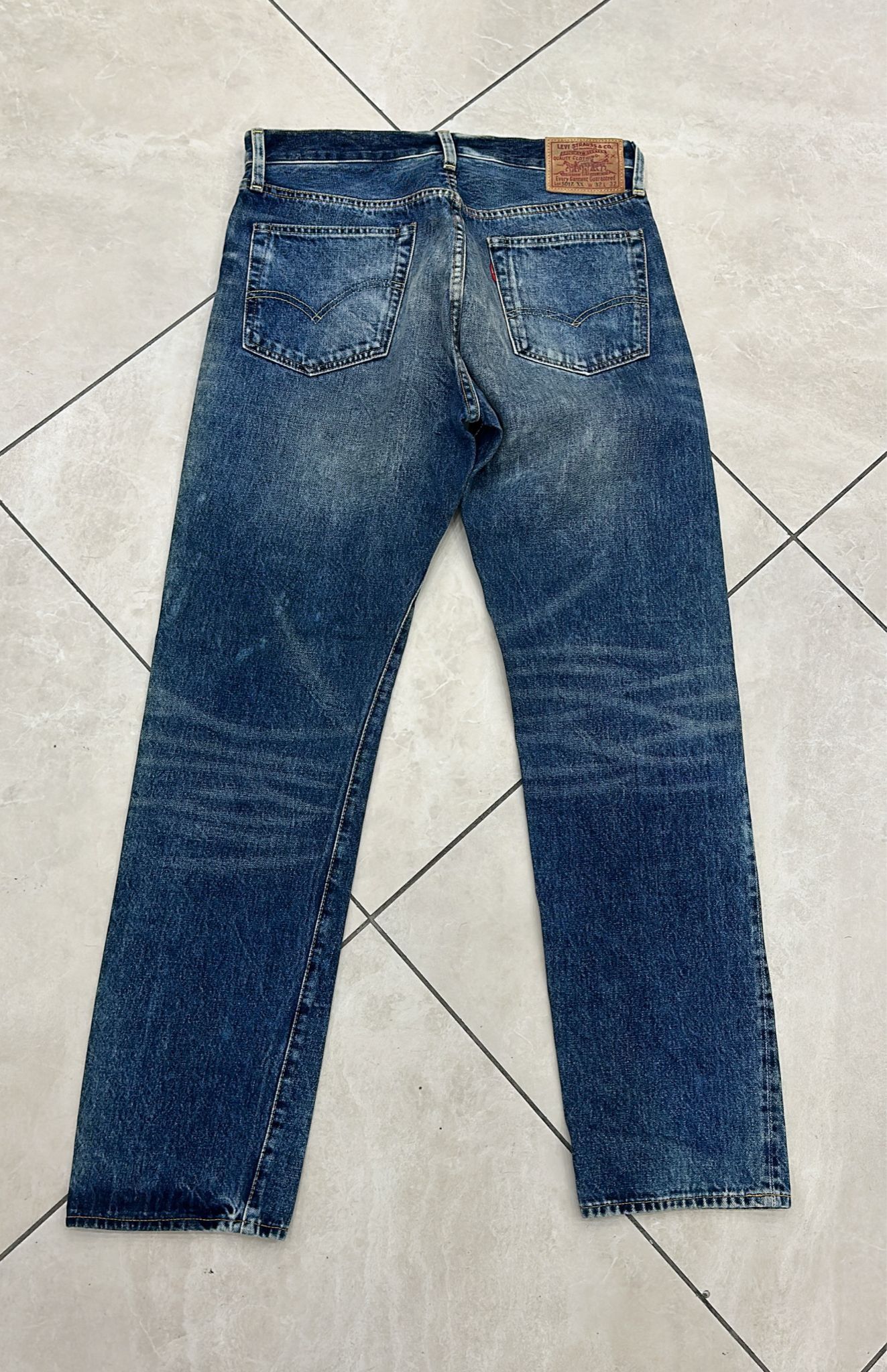 Levi's Vintage Clothing LVC Levi's Vintage Clothing 1954 501XX BigE Selvedge Jeans Size US 32 / EU 48 - 2 Thumbnail