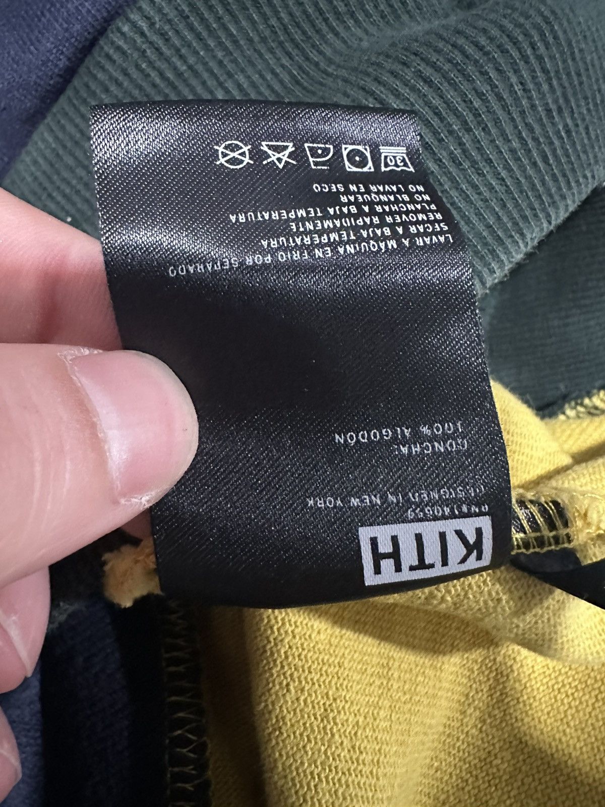 Kith KITH COLORBLOCKED RUGBY HOODIE Size US XL / EU 56 / 4 - 6 Thumbnail