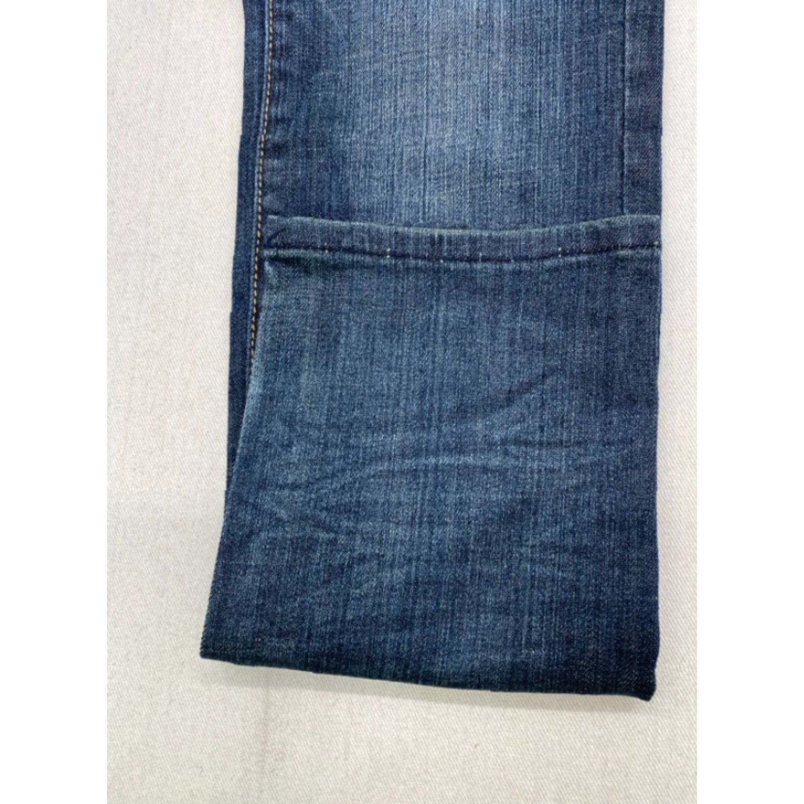 Vintage VIGOSS Womens Blue Denim Jeans Skinny 31x31 Size 7 Distressed Slim 5-Pocket Design Size 28" / US 6 / IT 42 - 3 Thumbnail