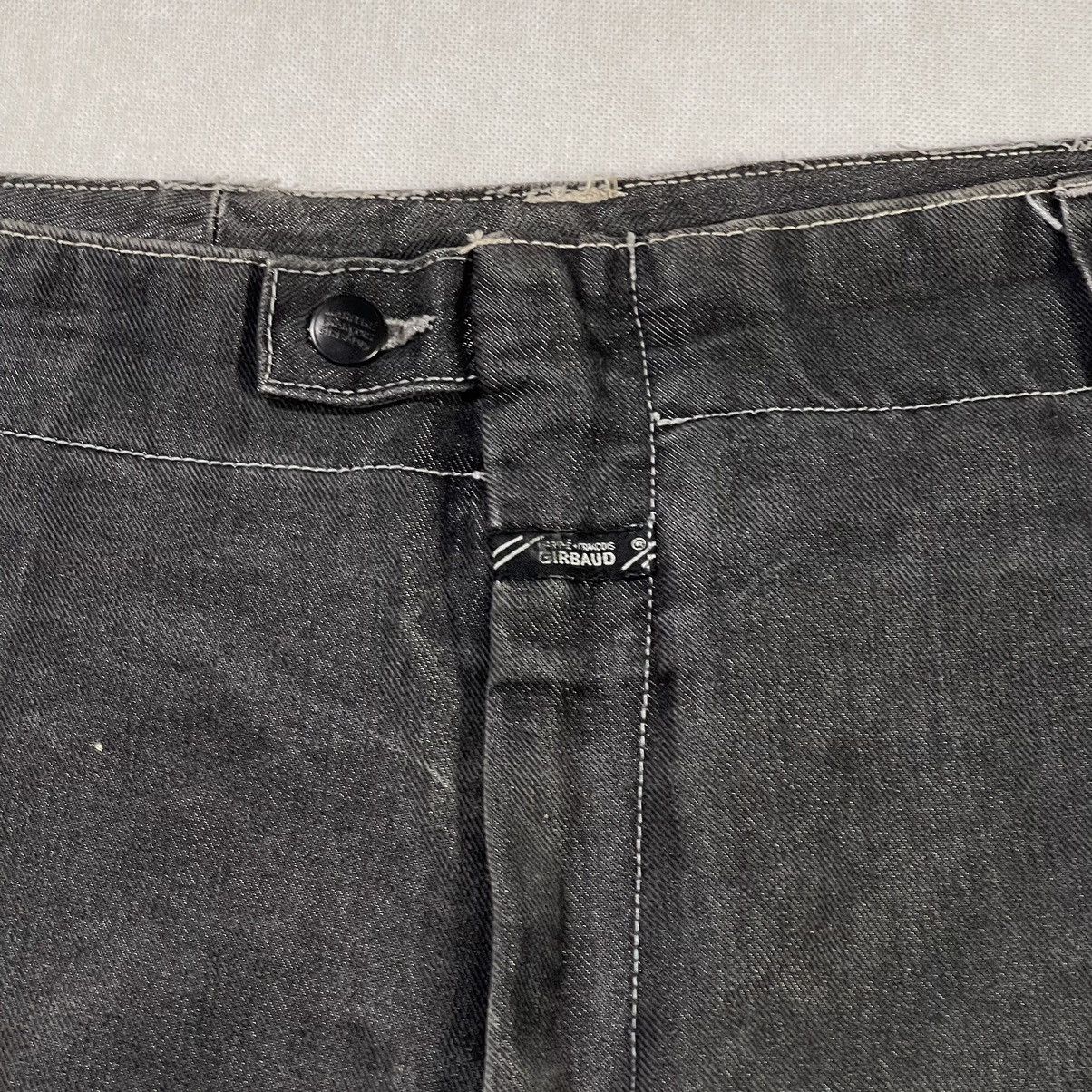 Marithe + Francois Girbaud Fades!! Girbaud Baggy 90s Cargo Denim Jorts Pant Size US 38 / EU 54 - 4 Thumbnail