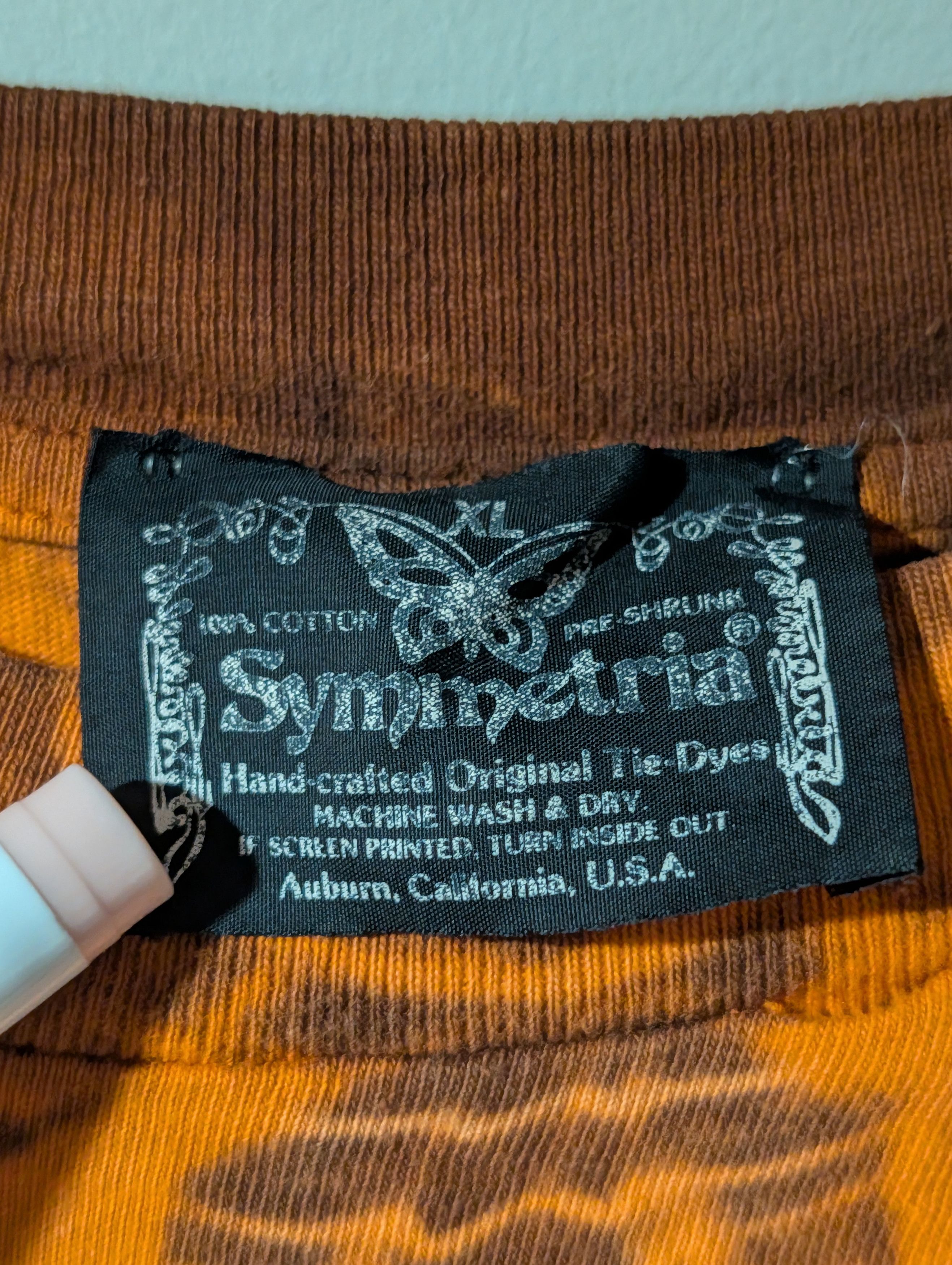 Arts & Science VTG Symmetria Tiger Face Tie Dye Graphic T Shirt California Size US XL / EU 56 / 4 - 4 Thumbnail