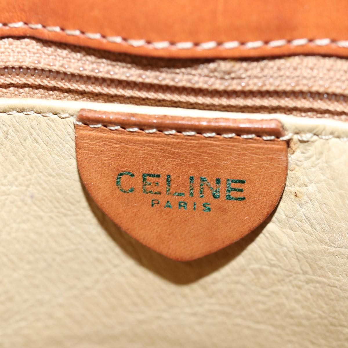 Celine CELINE Macadam Canvas Shoulder Bag Pvc Brown Size ONE SIZE - 16 Thumbnail