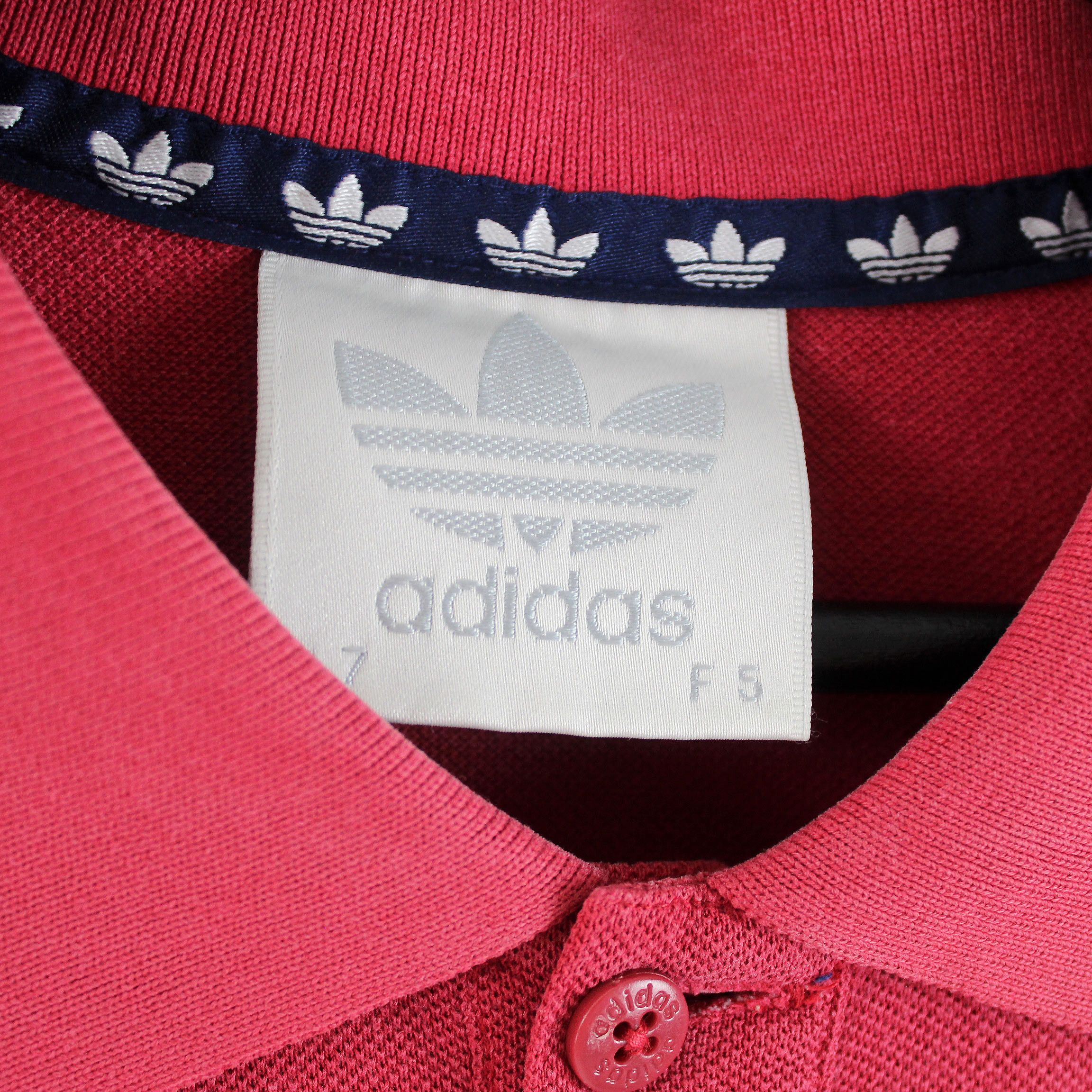 Adidas 90s vintage adidas Originals polo t-shirt tshirt OG L XL Size US L / EU 52-54 / 3 - 4 Thumbnail