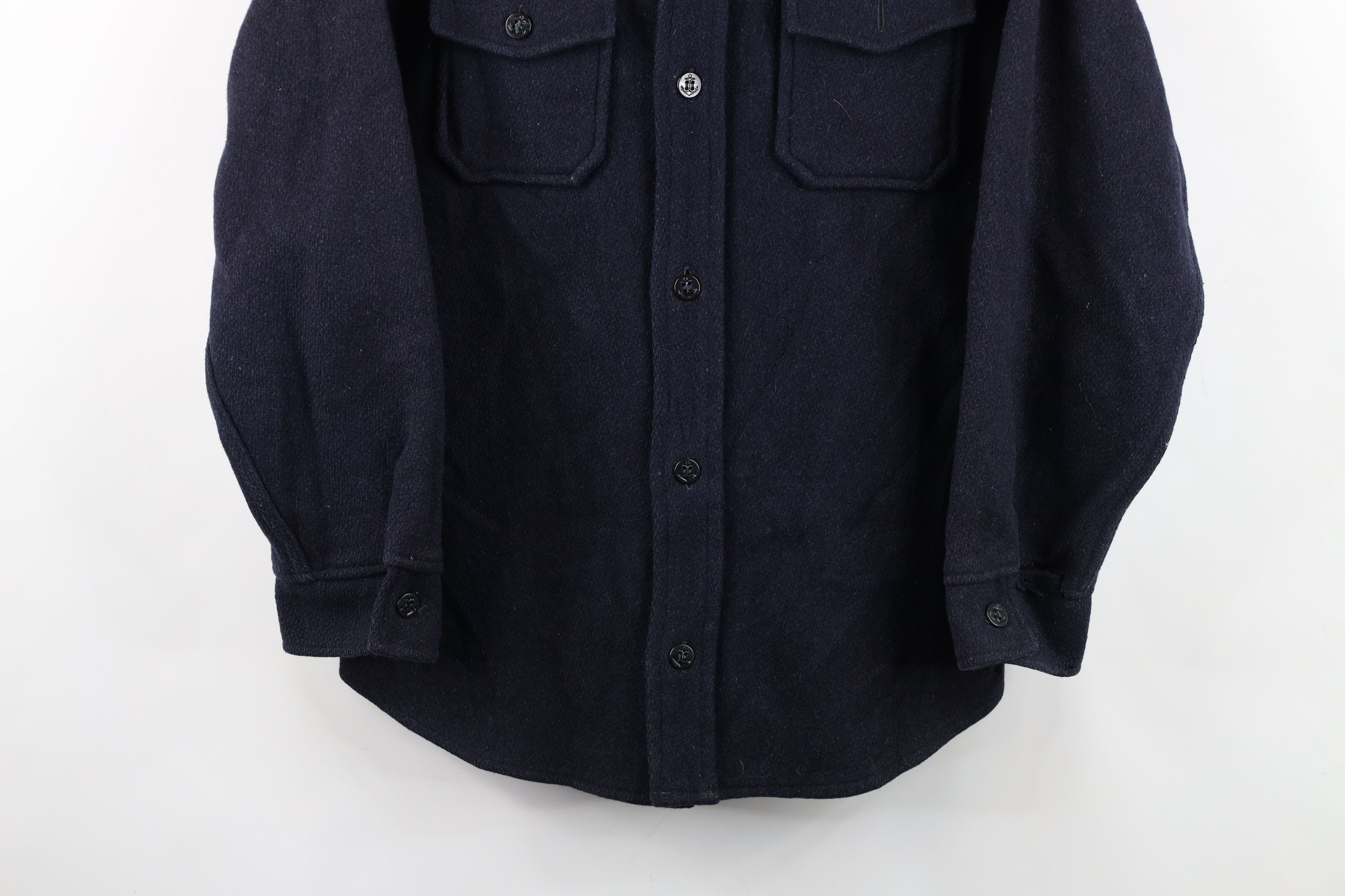 Vintage Vintage 50s 60s Wool CPO Button Shirt Jacket Jac Shirt USA Size US S / EU 44-46 / 1 - 3 Thumbnail