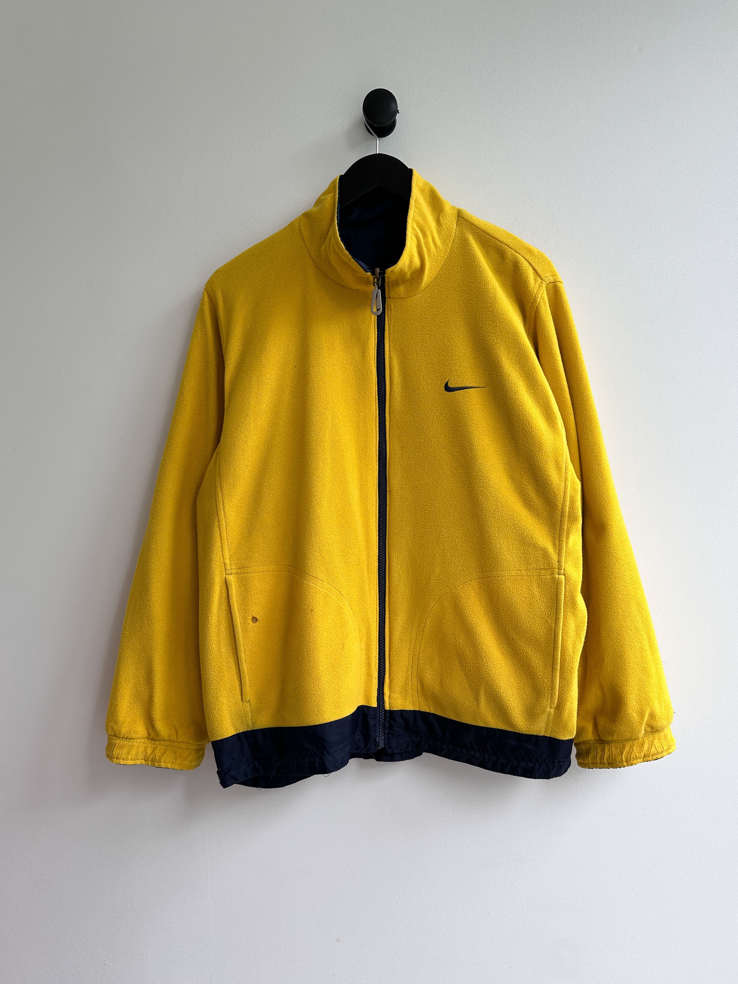 Nike Vintage Nike Reversible Nylon Fleece Jacket Size US M / EU 48-50 / 2 - 1 Thumbnail