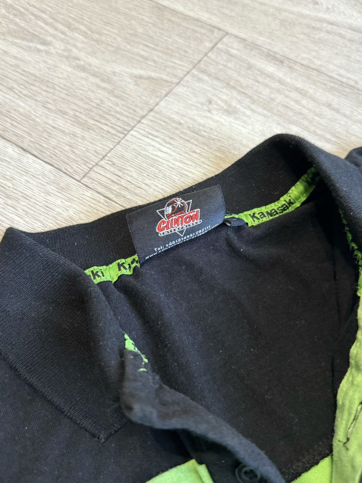 Vintage 🔷Vintage Kawasaki Racing Polo 90s🔷 Size US L / EU 52-54 / 3 - 5 Thumbnail