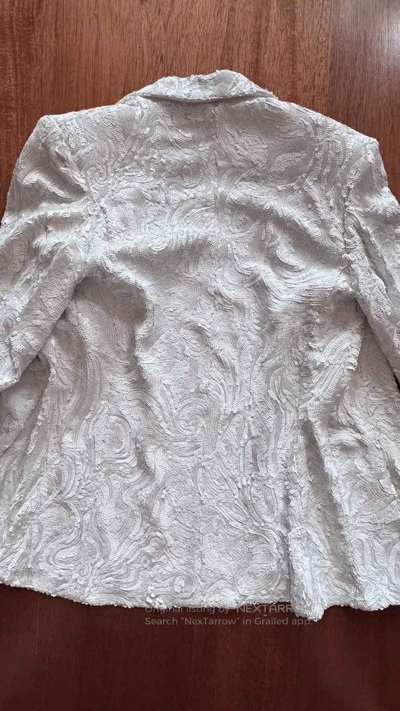Dries Van Noten Dries Van Noten Sequin Embellished Jacket. Size US XS / EU 42 / 0 - 6 Thumbnail