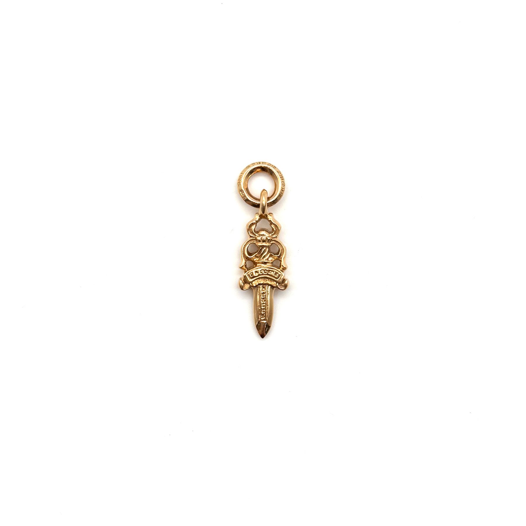 Chrome Hearts Chrome Hearts 22K Gold Ruby Dagger Charm Pendant Size ONE SIZE - 2 Thumbnail