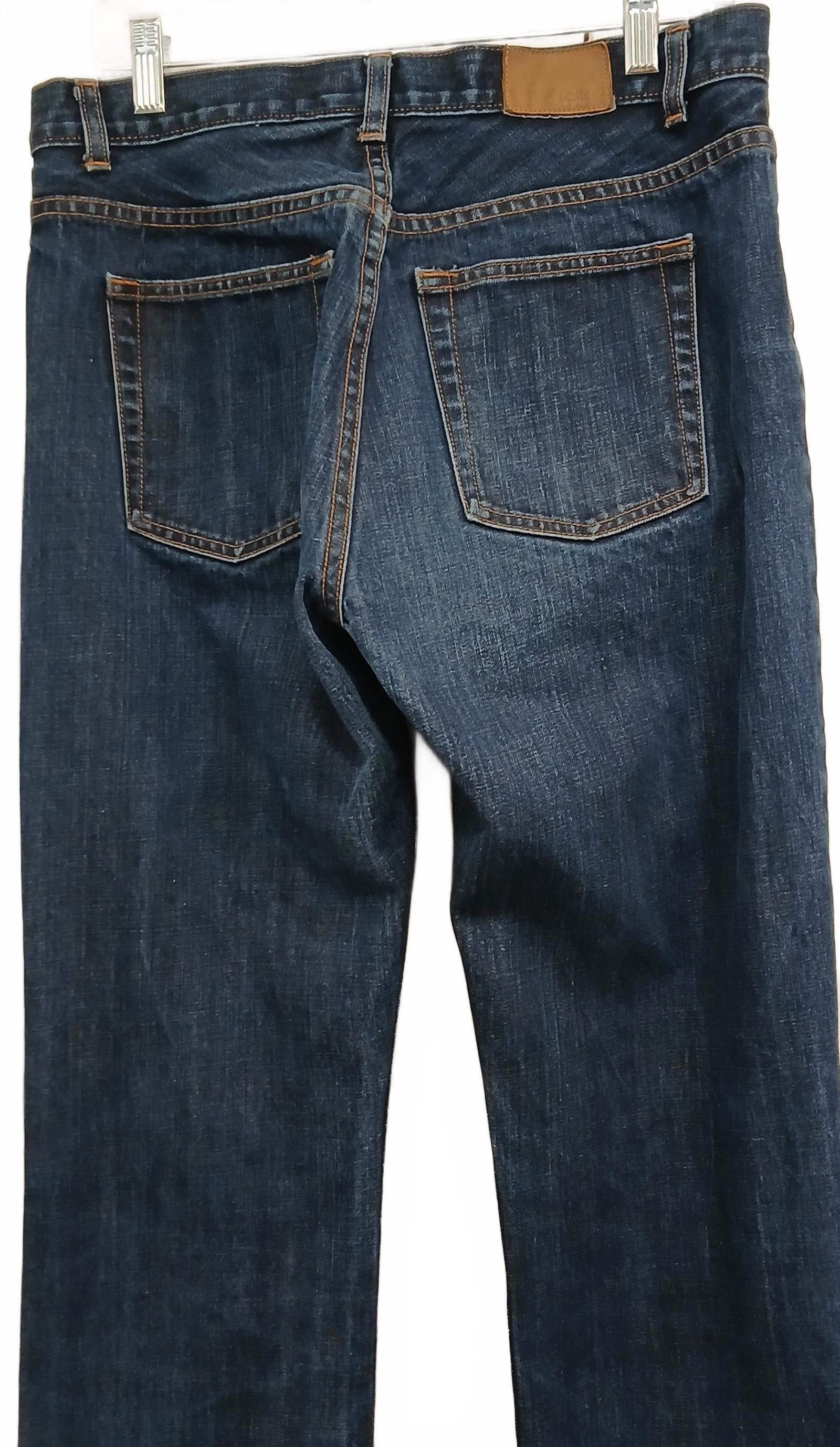 J.Crew J. Crew Classic Dark Wash Jeans Women's 10/34 Size 32" / US 10 / IT 46 - 5 Thumbnail