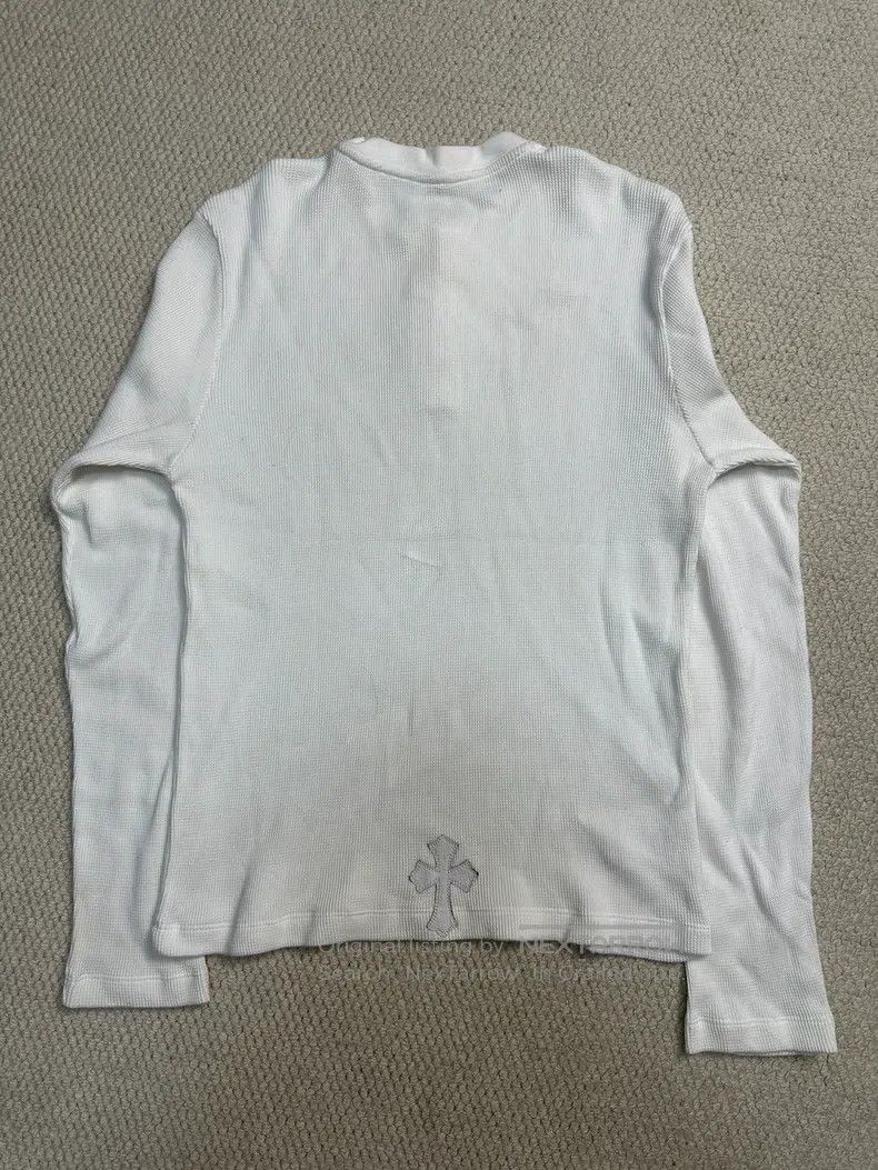 Chrome Hearts CHROME HEARTS Size M White cross skin Waffle Henry collar l Size US M / EU 48-50 / 2 - 3 Thumbnail