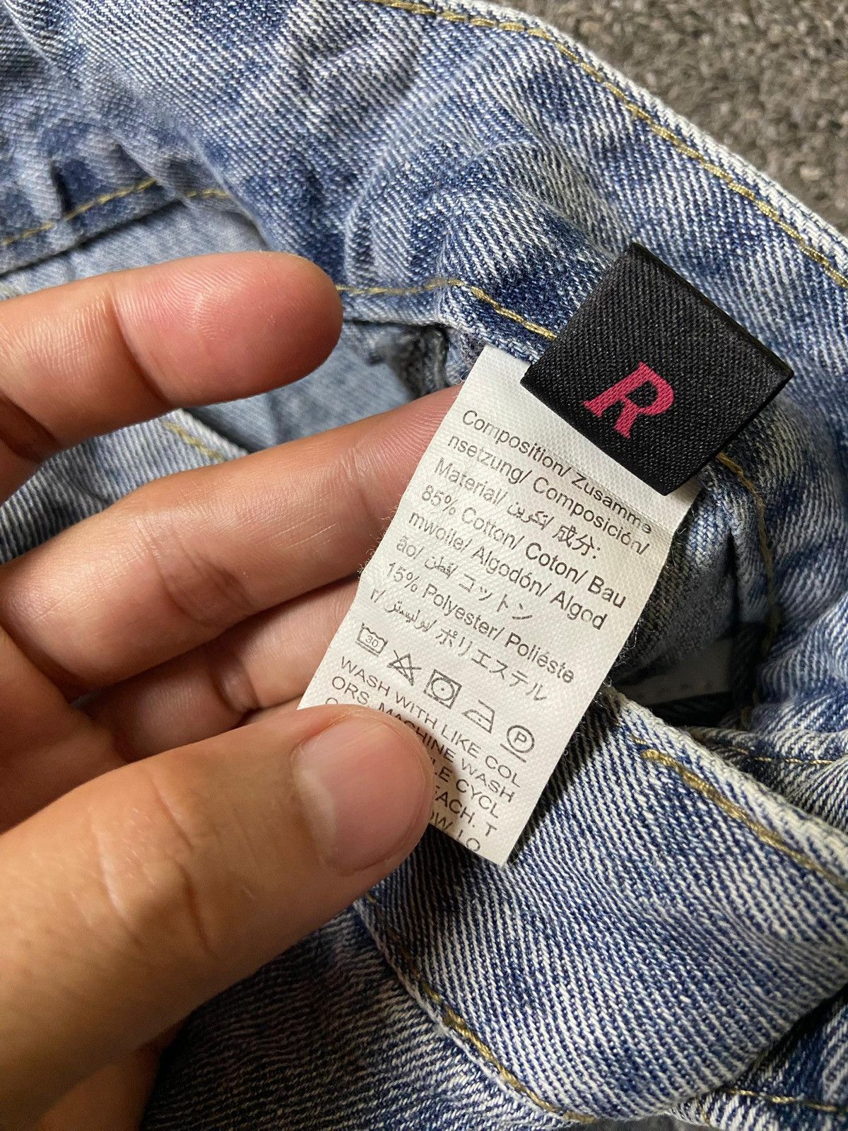 Japanese Brand ROMWE Brand Distressed Denim Ripped Jeans (158) Size 25" / US 0 / IT 36 - 4 Thumbnail