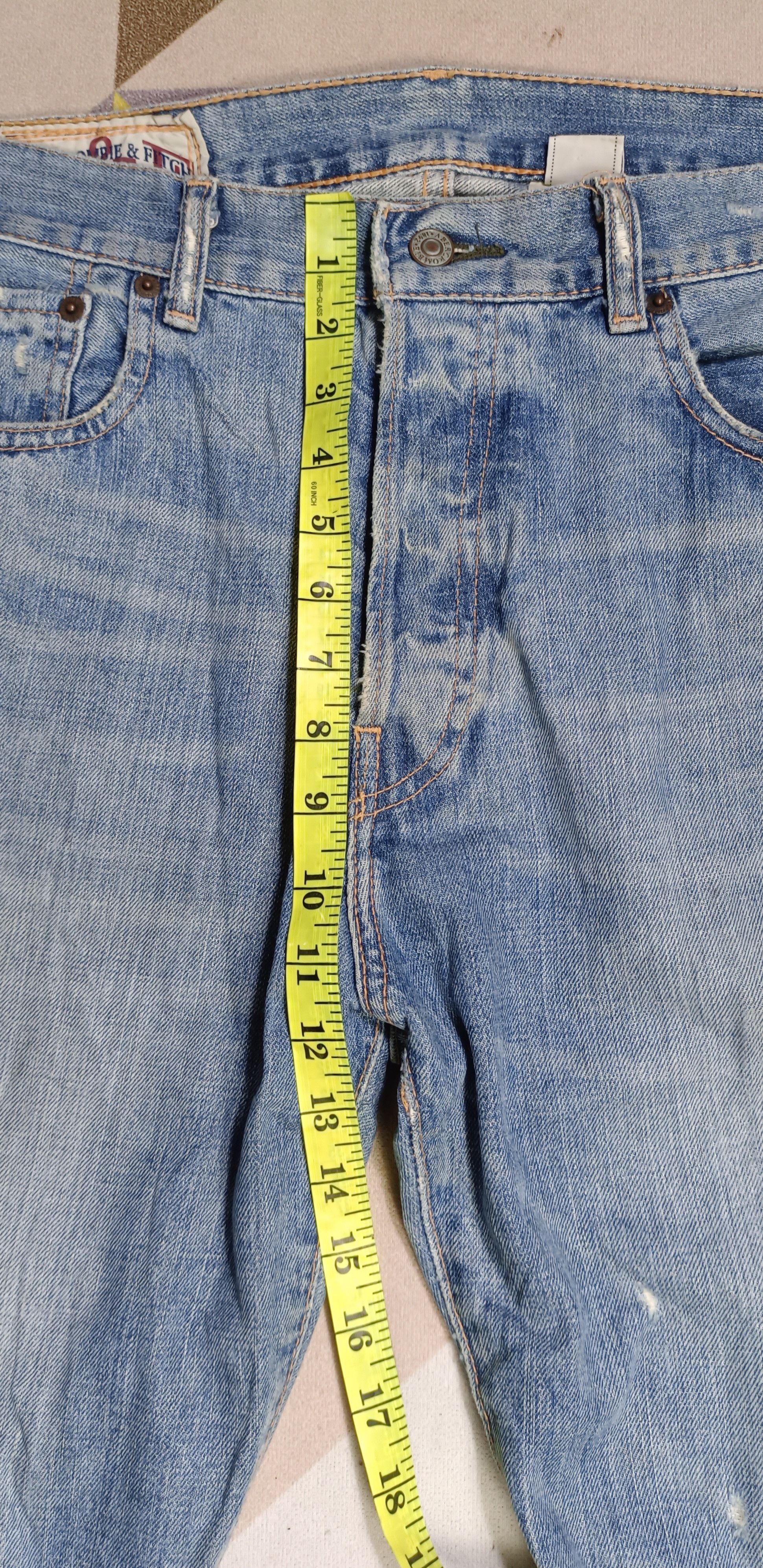 Abercrombie & Fitch × If Six Was Nine × Japanese Brand Extra Heavy Ounce Abercrombie Fitch 5 pocket Size US 34 / EU 50 - 19 Thumbnail