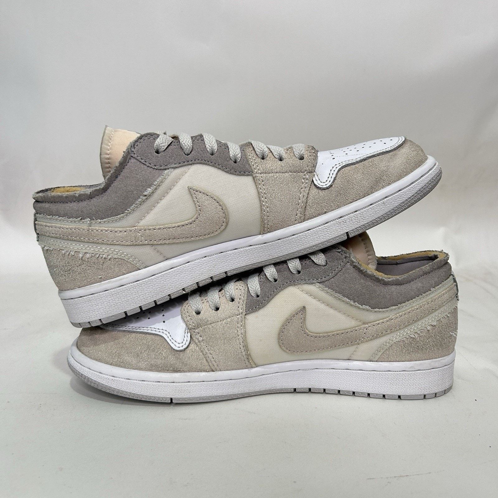 Nike Nike Air Jordan 1 Low Inside Out “Neutral Gray White” Size US 8 / EU 41 - 3 Thumbnail