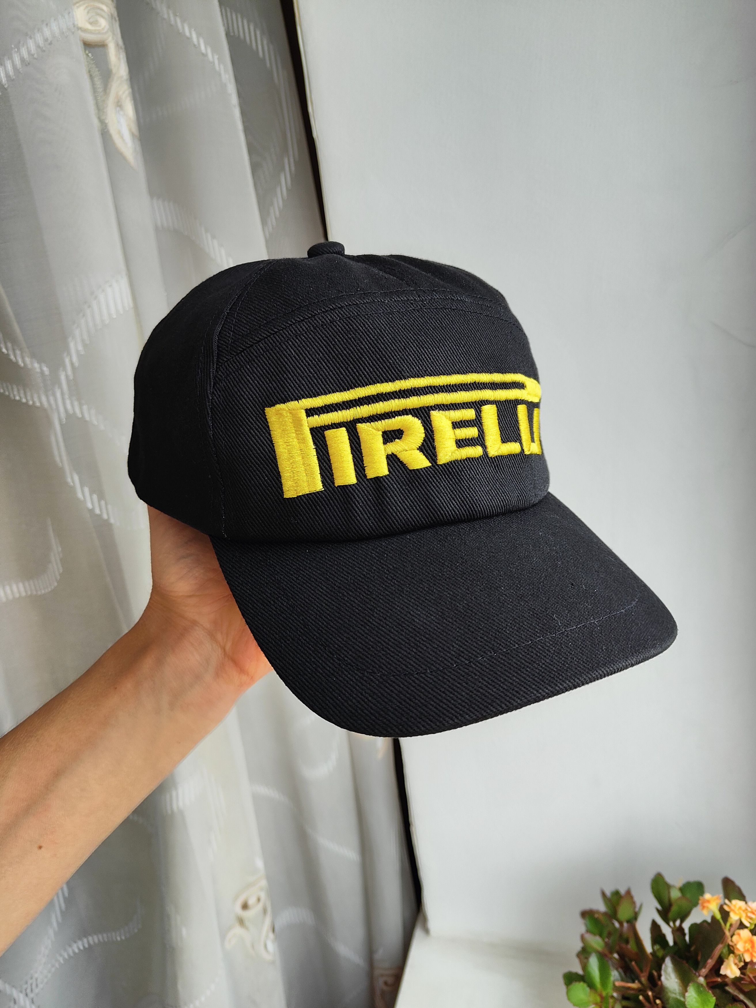 Pirelli × Vintage Vintage 90s Pirelli Cap Rare Pirelli Racing Cap Hat Size ONE SIZE - 6 Thumbnail