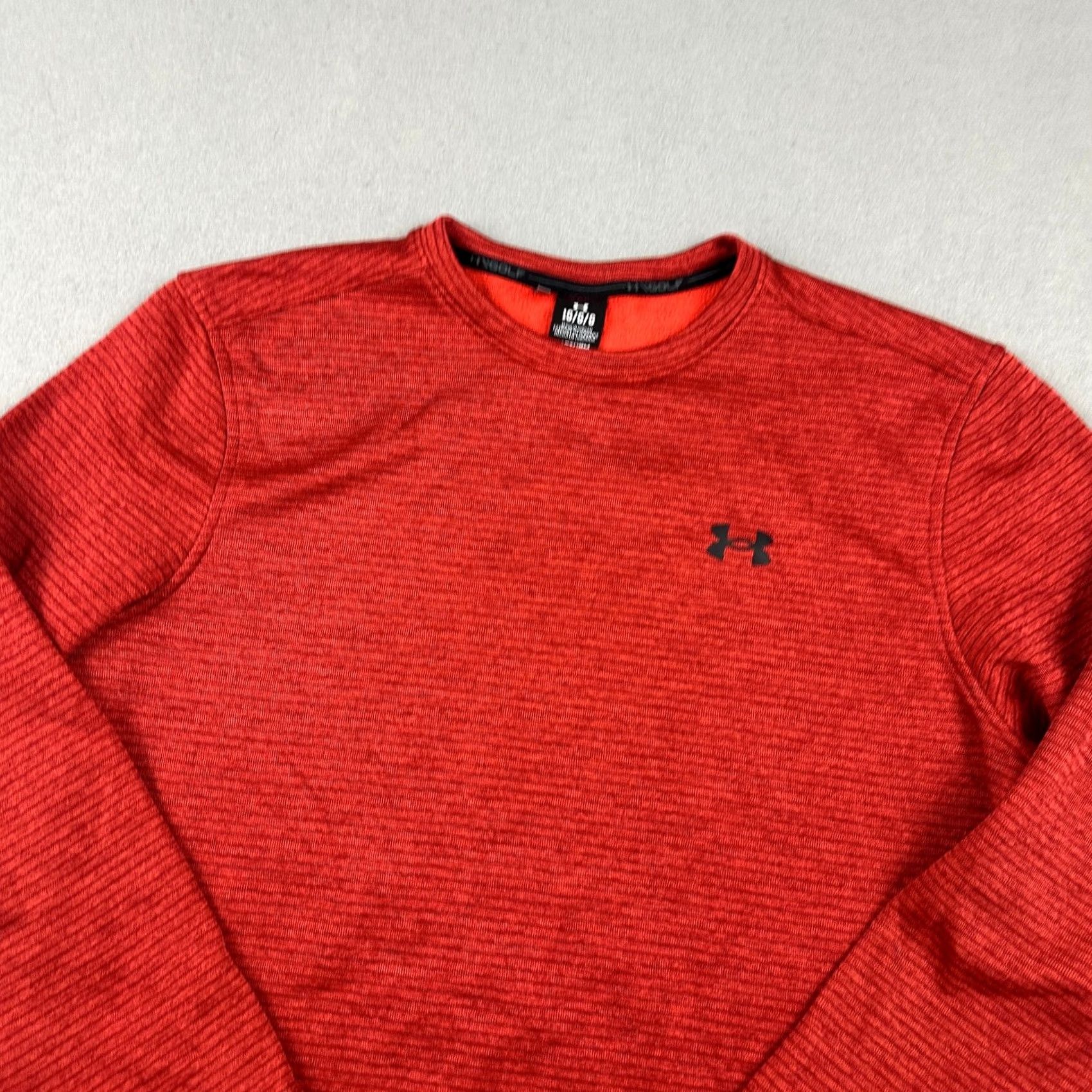 Under Armour Under Armour Sweater Golf Pullover Men L Red Storm Fleece Knit Crew Neck Regular Size US L / EU 52-54 / 3 - 2 Thumbnail