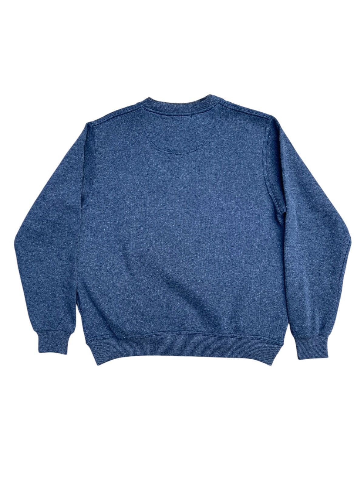 Japanese Brand × Vintage Vintage Louis Valentino Homme Embroidery Big Logo Sweatshirt Size US M / EU 48-50 / 2 - 2 Thumbnail