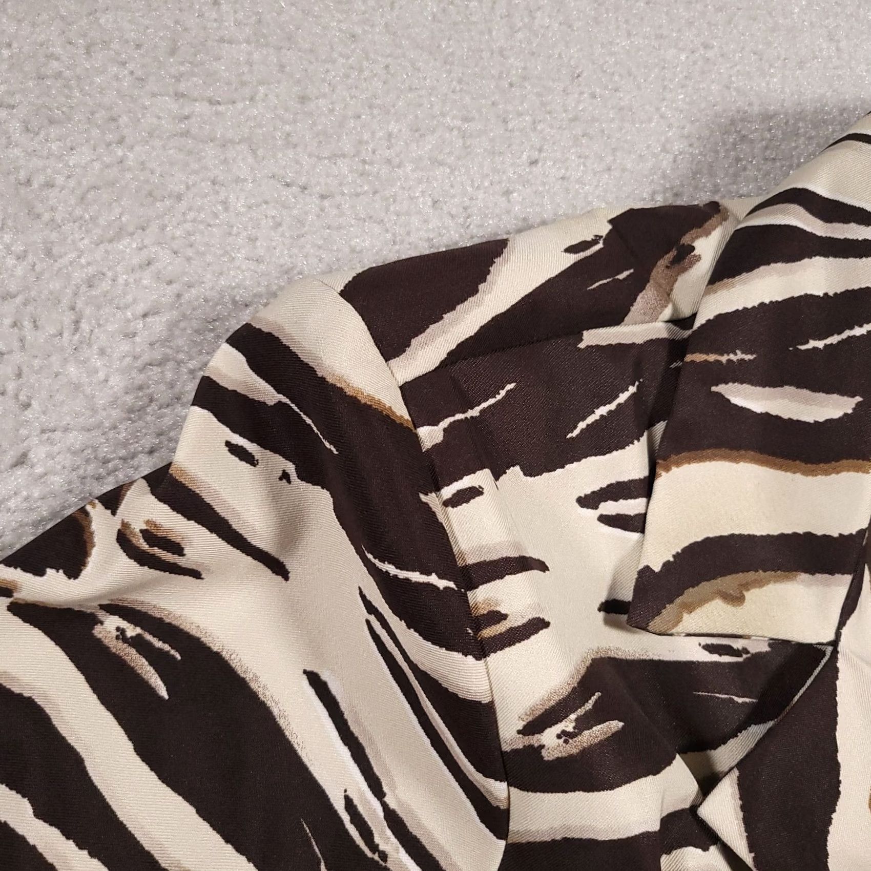 Vintage Vintage Dress Barn Blazer Womens Medium Animal Print Jacket Size M / US 6-8 / IT 42-44 - 5 Thumbnail