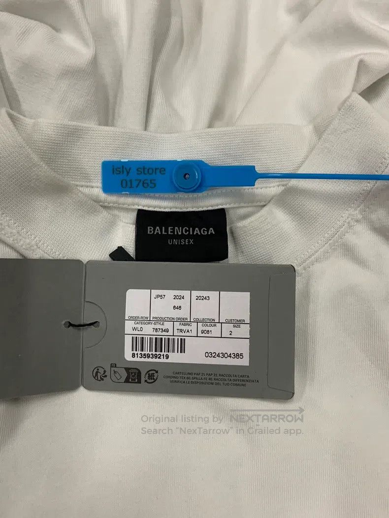Balenciaga Balenciaga Letter Print Crew Neck Short Sleeve T-Shirt Reg Size US M / EU 48-50 / 2 - 5 Thumbnail