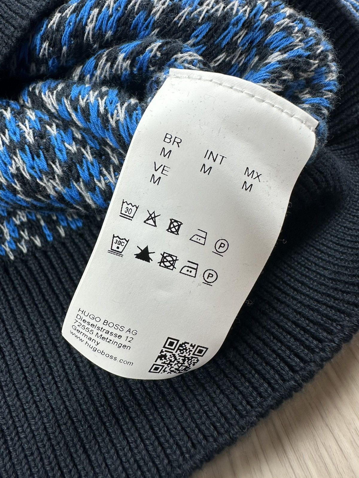 Hugo Boss Hugo Boss Slim Fit Cotton Sweater Size M Size US M / EU 48-50 / 2 - 7 Thumbnail