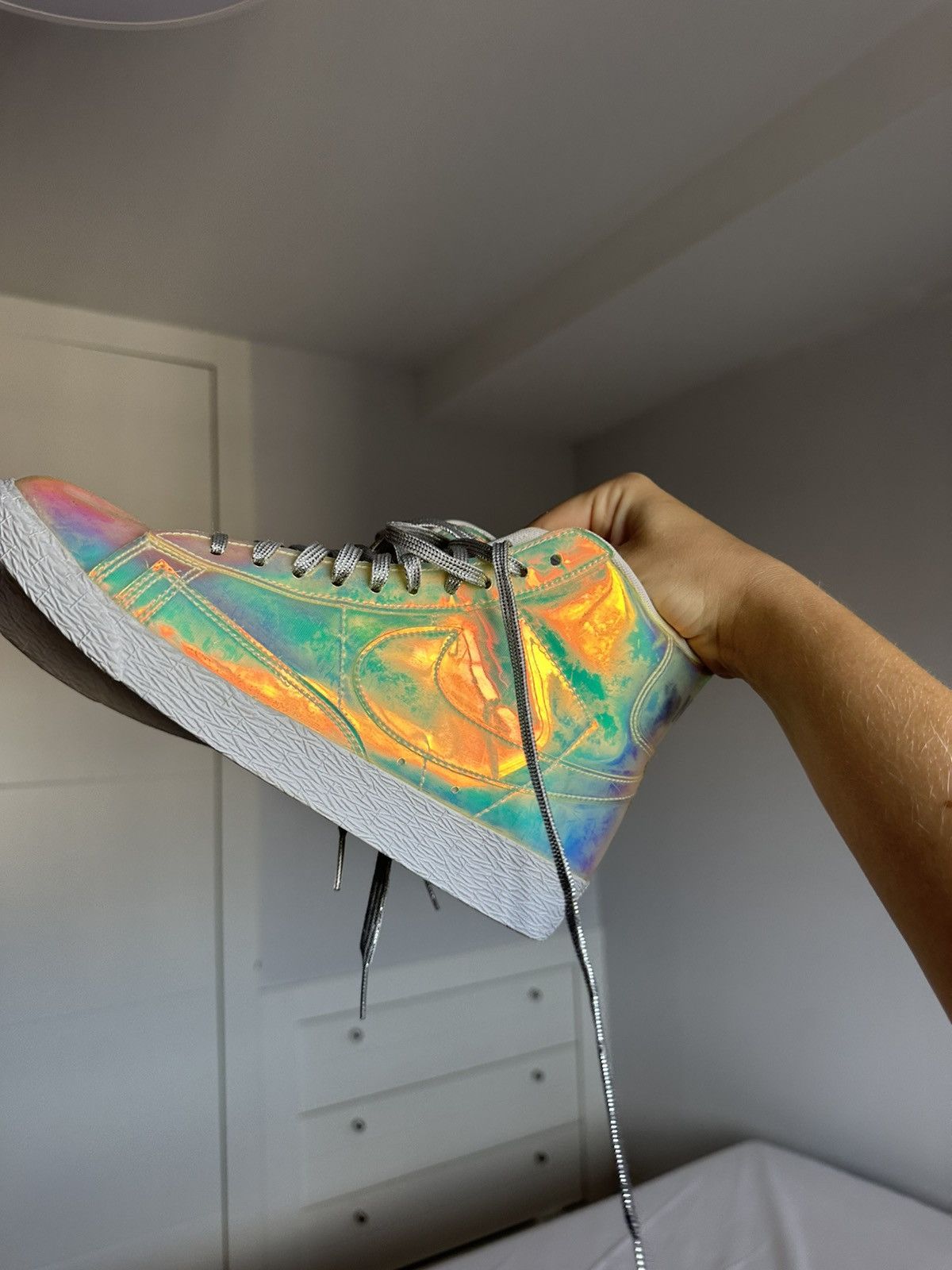 Nike Nike blazer iridescent holographic chameleon Size US 7.5 / IT 37.5 - 5 Thumbnail