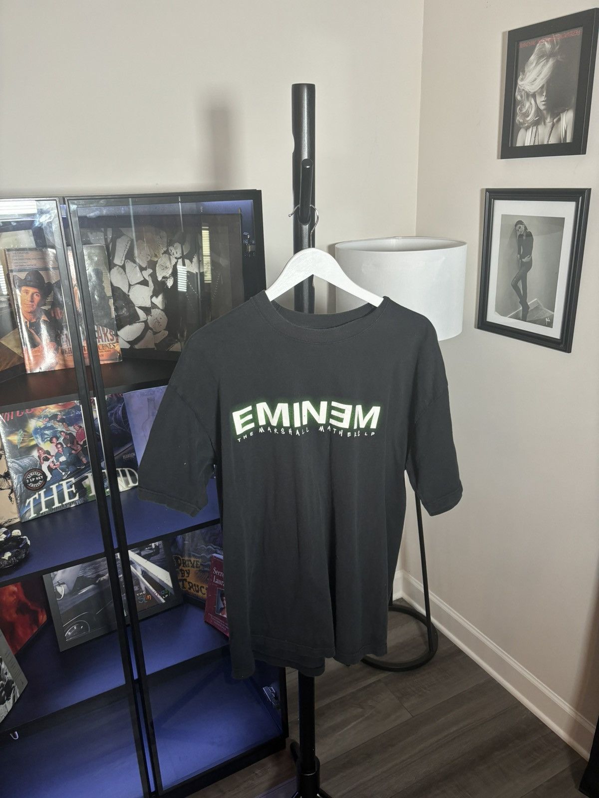 image of Band Tees x Eminem Sick Eminem Mmlp Remember Me Tee in Black, Men's (Size XL)