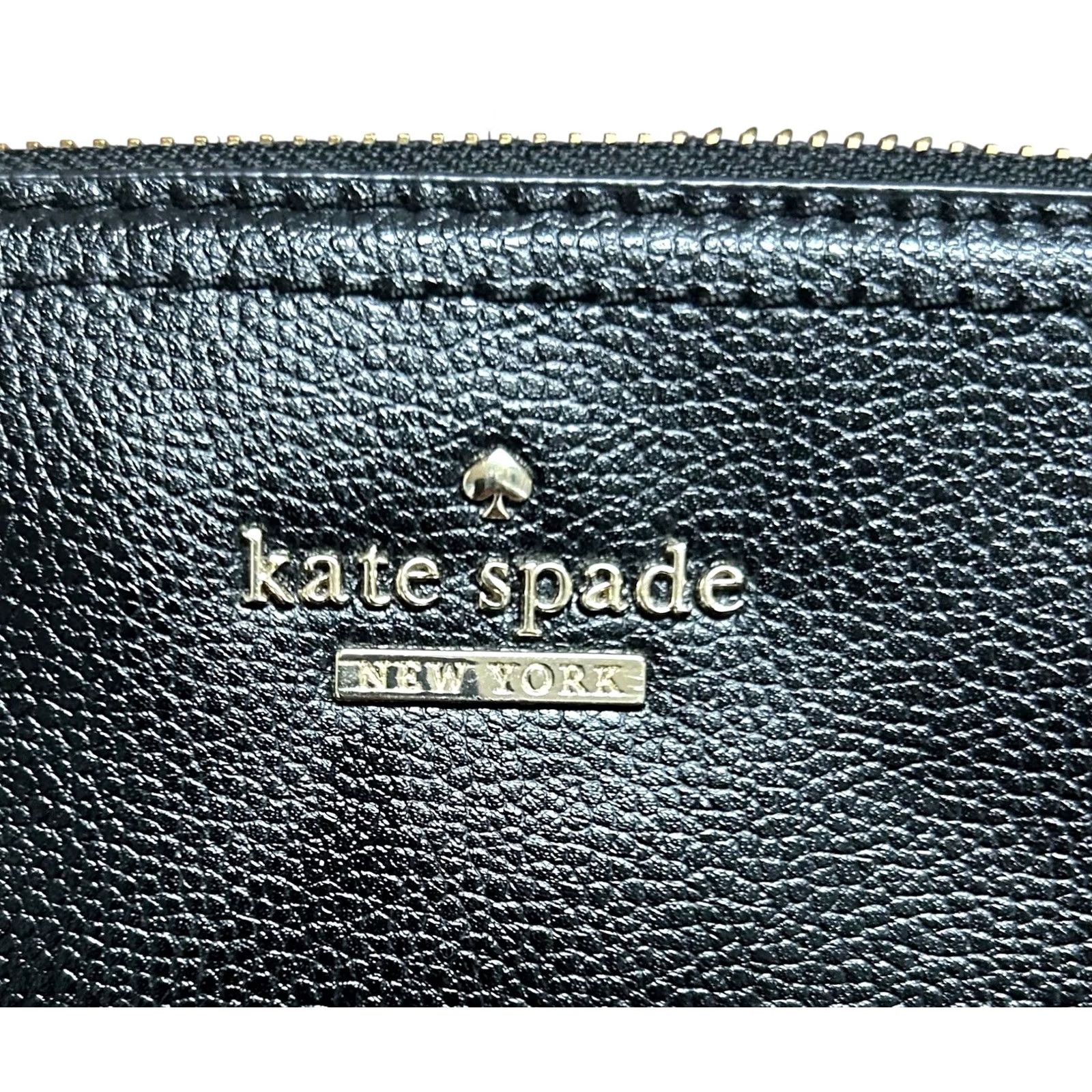 Vintage kate spade new york Crossbody Bag Peggy Patterson Drive Black Leather Purse Small Women 9in 3in Zip Pebbled Leather Strap Crossbody Size ONE SIZE - 6 Thumbnail