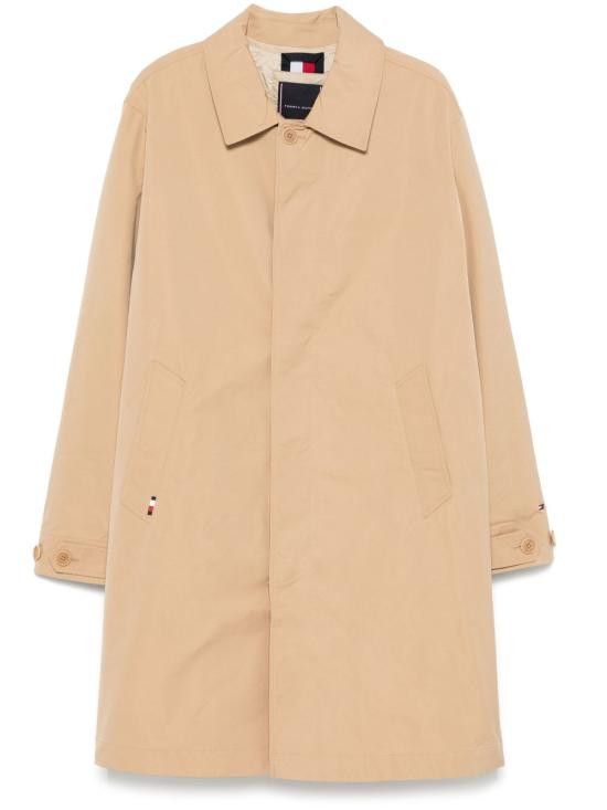 Tommy Hilfiger TOMMY HILFIGER Men Trench Coats MW0MW38088 ABS Beige Size US L / EU 52-54 / 3 - 1 Thumbnail