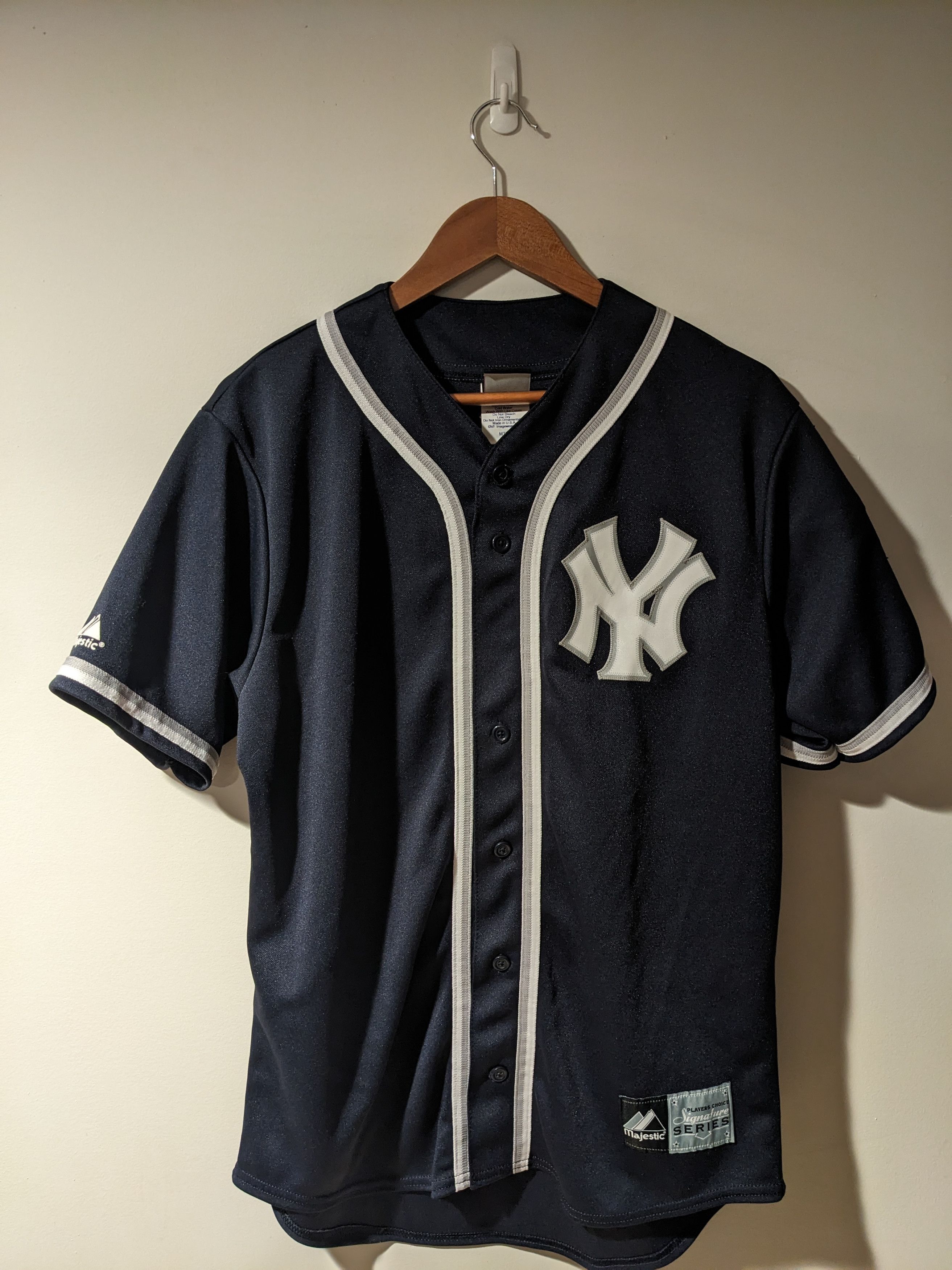 MLB × Majestic × Vintage Vintage New York Yankees World Series Chamberlain Jersey Size US M / EU 48-50 / 2 - 6 Thumbnail