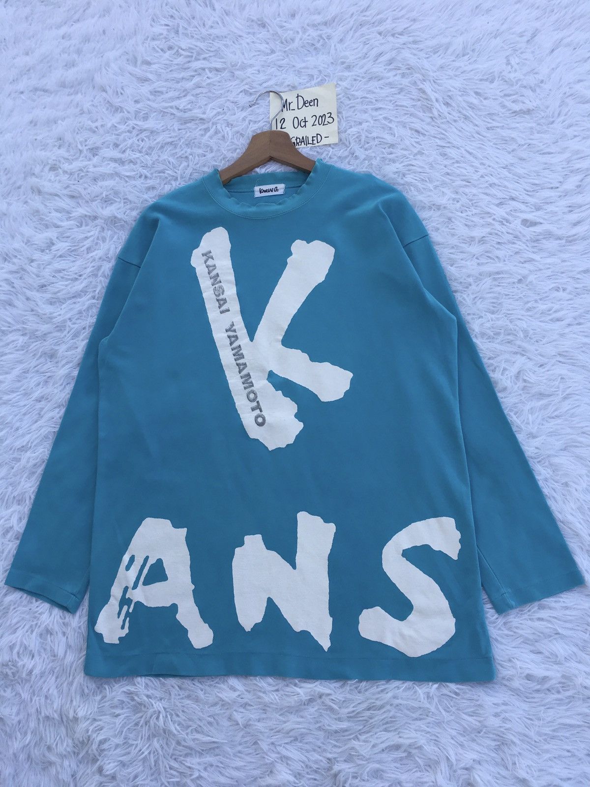 Kansai Yamamoto Rare Vintage Kansai Yamamoto Spellout Sweater Size US L / EU 52-54 / 3 - 3 Thumbnail