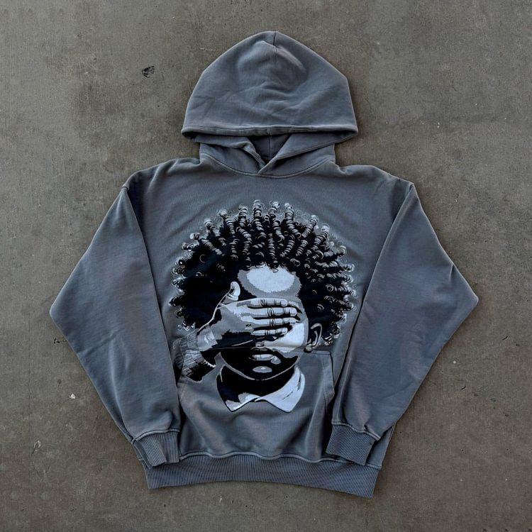 Japanese Brand × Vintage Faith Graphic Print Pocket Hoodie Size US XXL / EU 58 / 5 - 1 Thumbnail