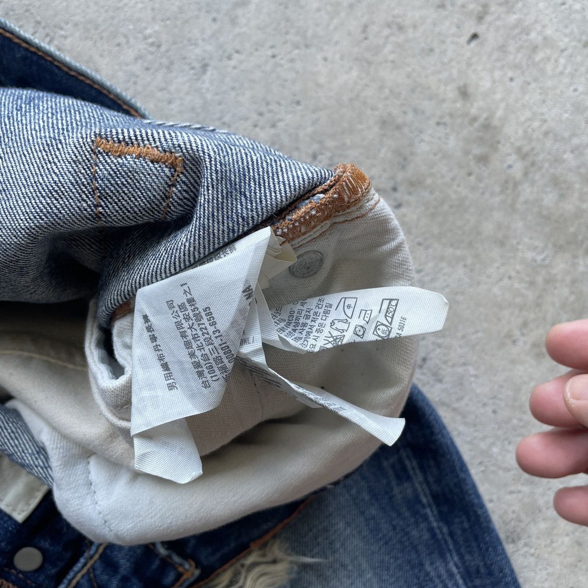 Abercrombie & Fitch Vintage A&F Skinny Ripped Jeans Distressed Denim Faded Pants Size US 31 - 10 Thumbnail