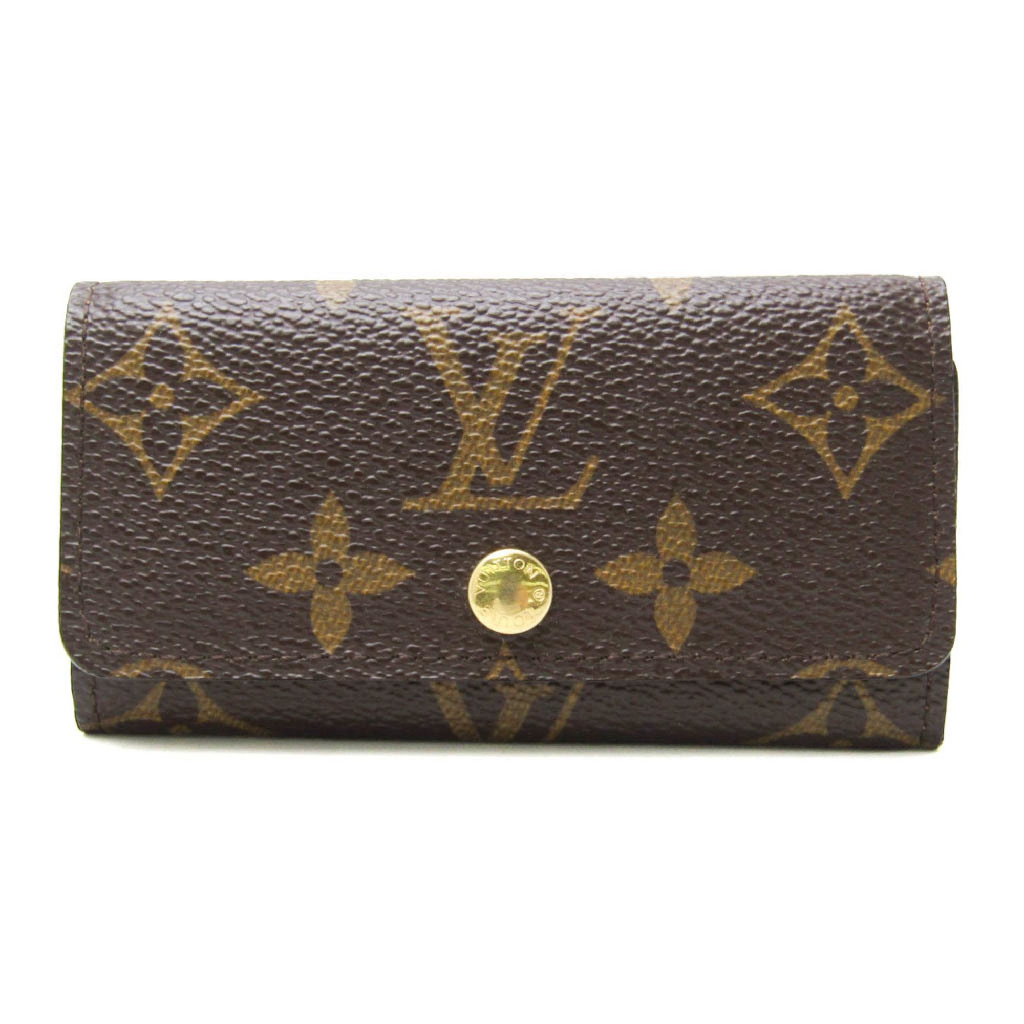 Louis Vuitton Louis Vuitton Monogram Multicles 4 M62631 Men,Women Monogram Key Case Monogram Size ONE SIZE - 1 Thumbnail