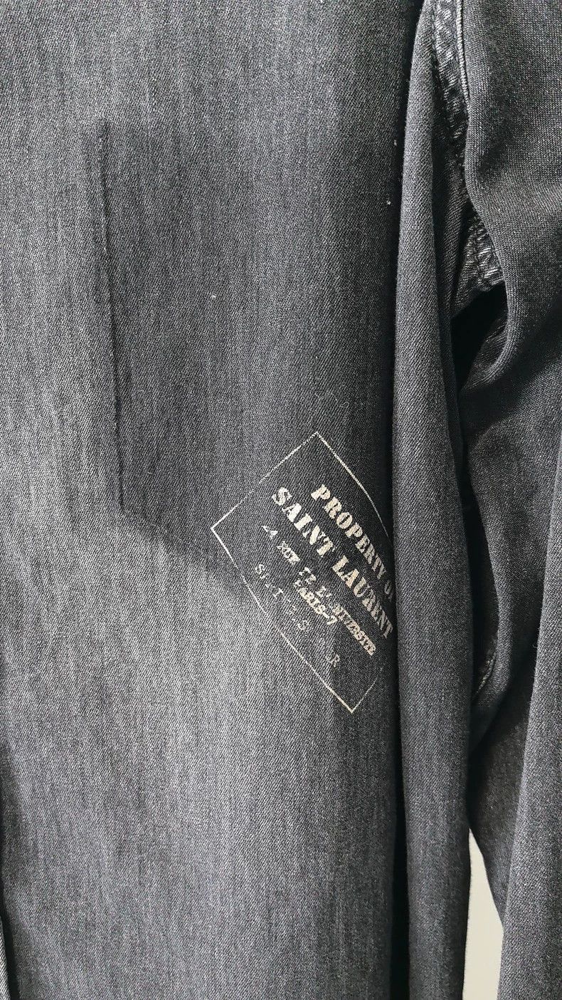 Saint Laurent Paris Saint Laurent ParisClassic denim shirt 2504-Nextarrow Size US L / EU 52-54 / 3 - 2 Thumbnail