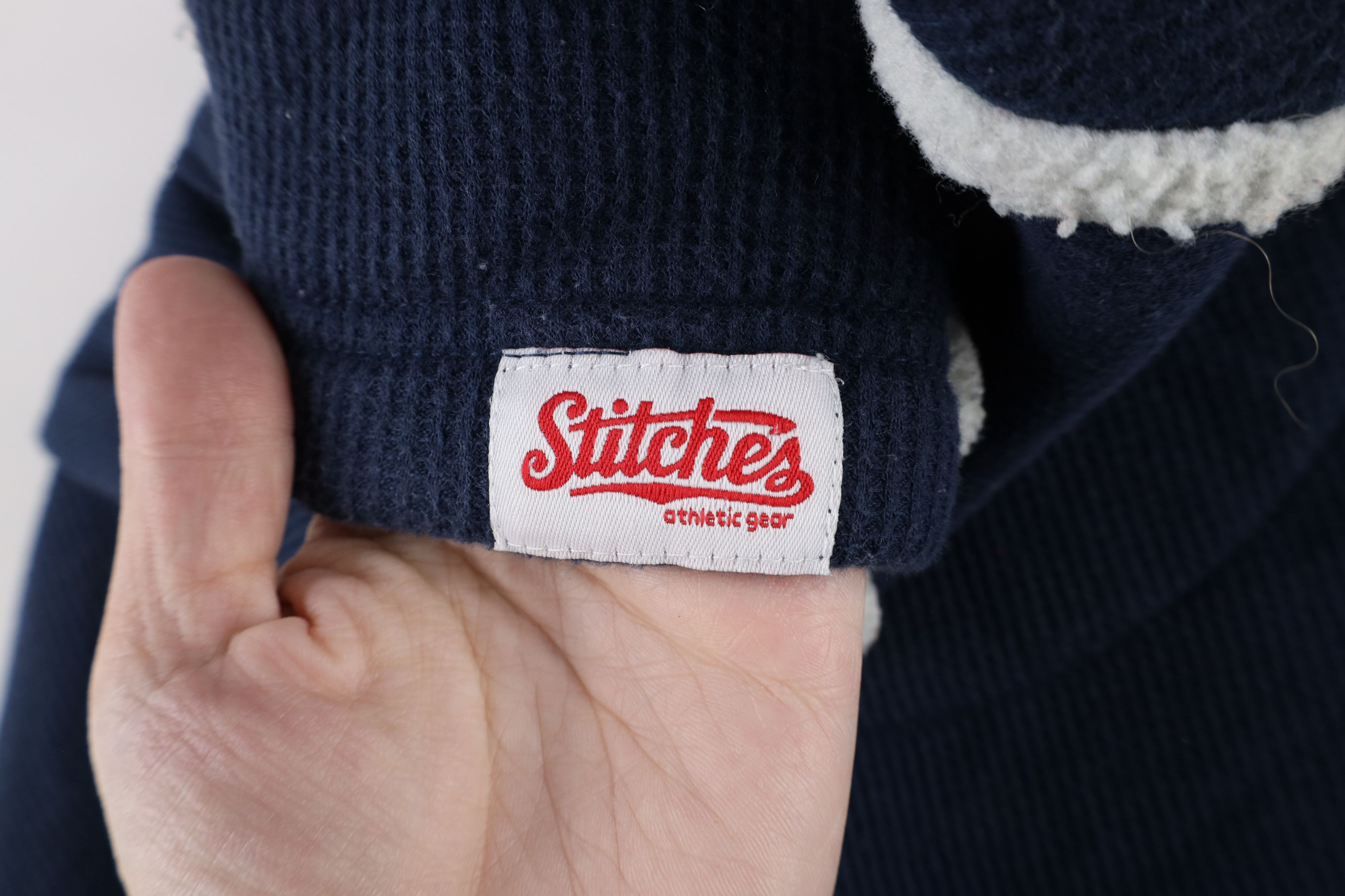 Vintage Vintage Knit Fleece Lined New York Yankees Full Zip Hoodie Size US XXL / EU 58 / 5 - 11 Thumbnail