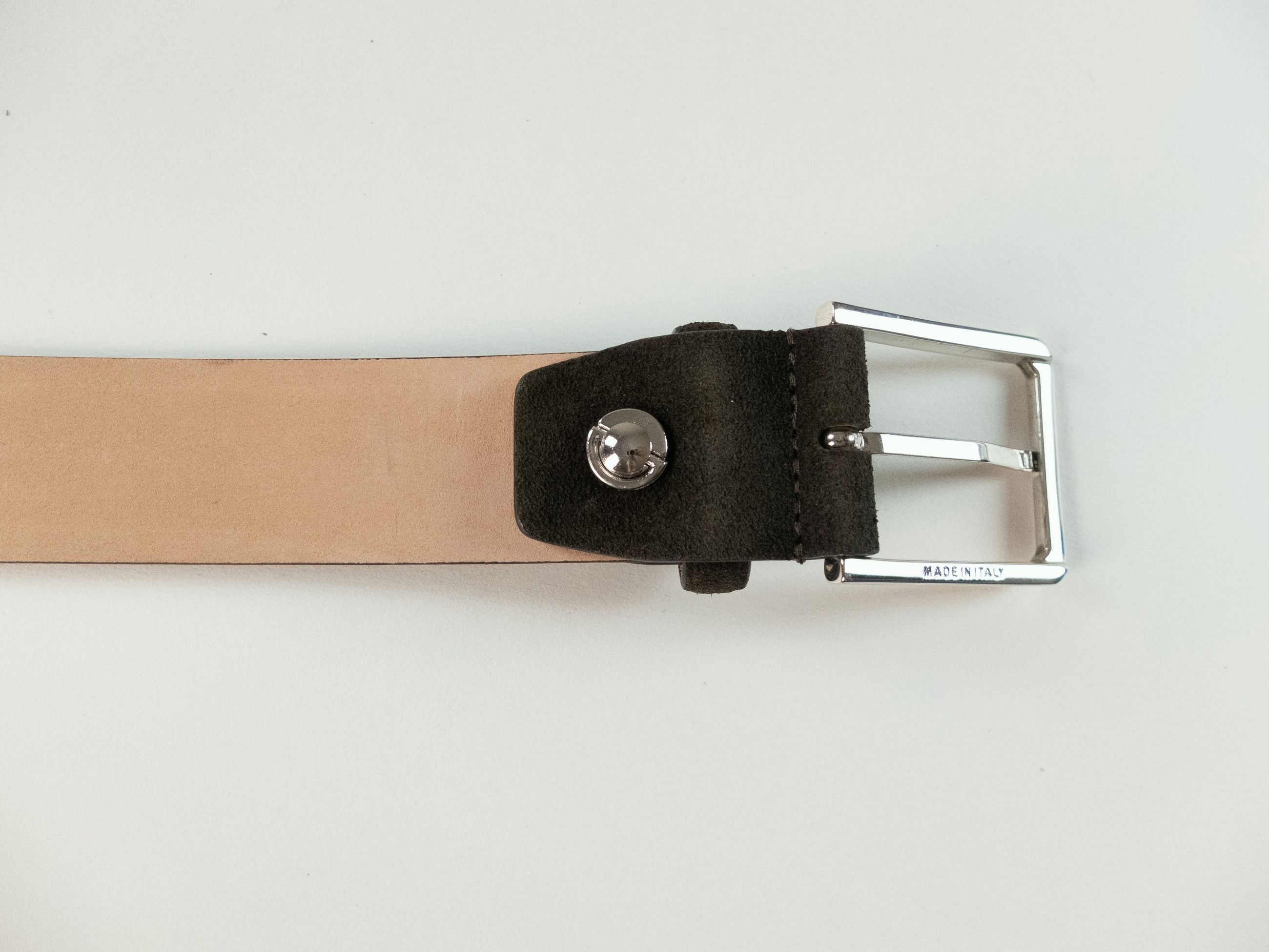 Santoni SANTONI brown suede belt Size 110 (fits size 42 waist best) Size 42 - 3 Thumbnail