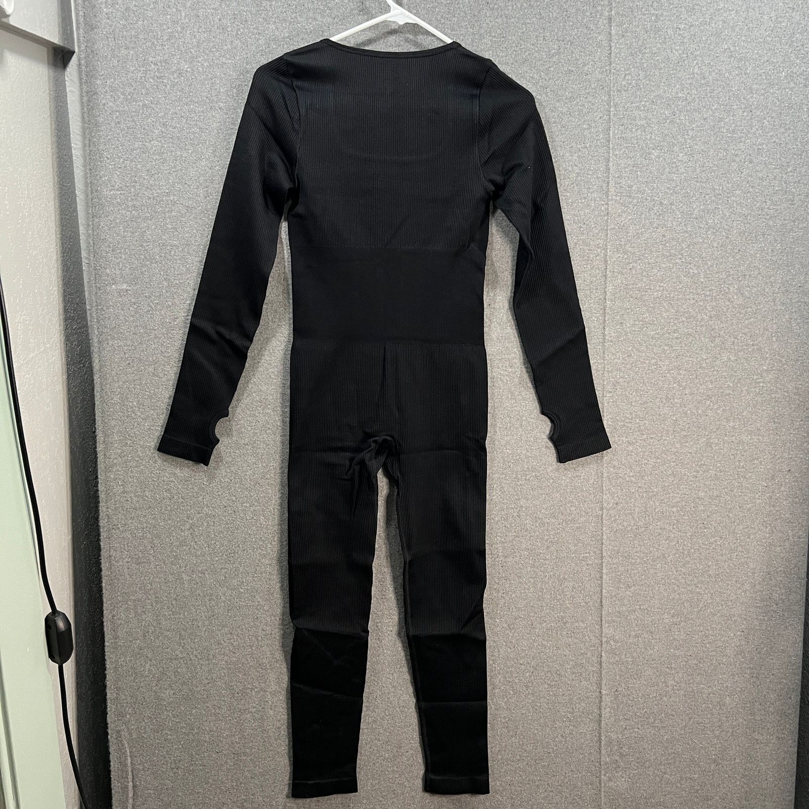 Other OQQ Women Long Sleeve Yoga Jumpsuits Workout Ribbed Size M / US 6-8 / IT 42-44 - 7 Thumbnail