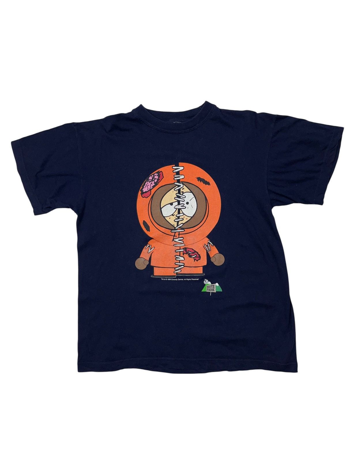 Cartoon Network Vintage 1999 South Park Dead Kenny Zombie T-shirt Simpsons Size US M / EU 48-50 / 2 - 1 Thumbnail