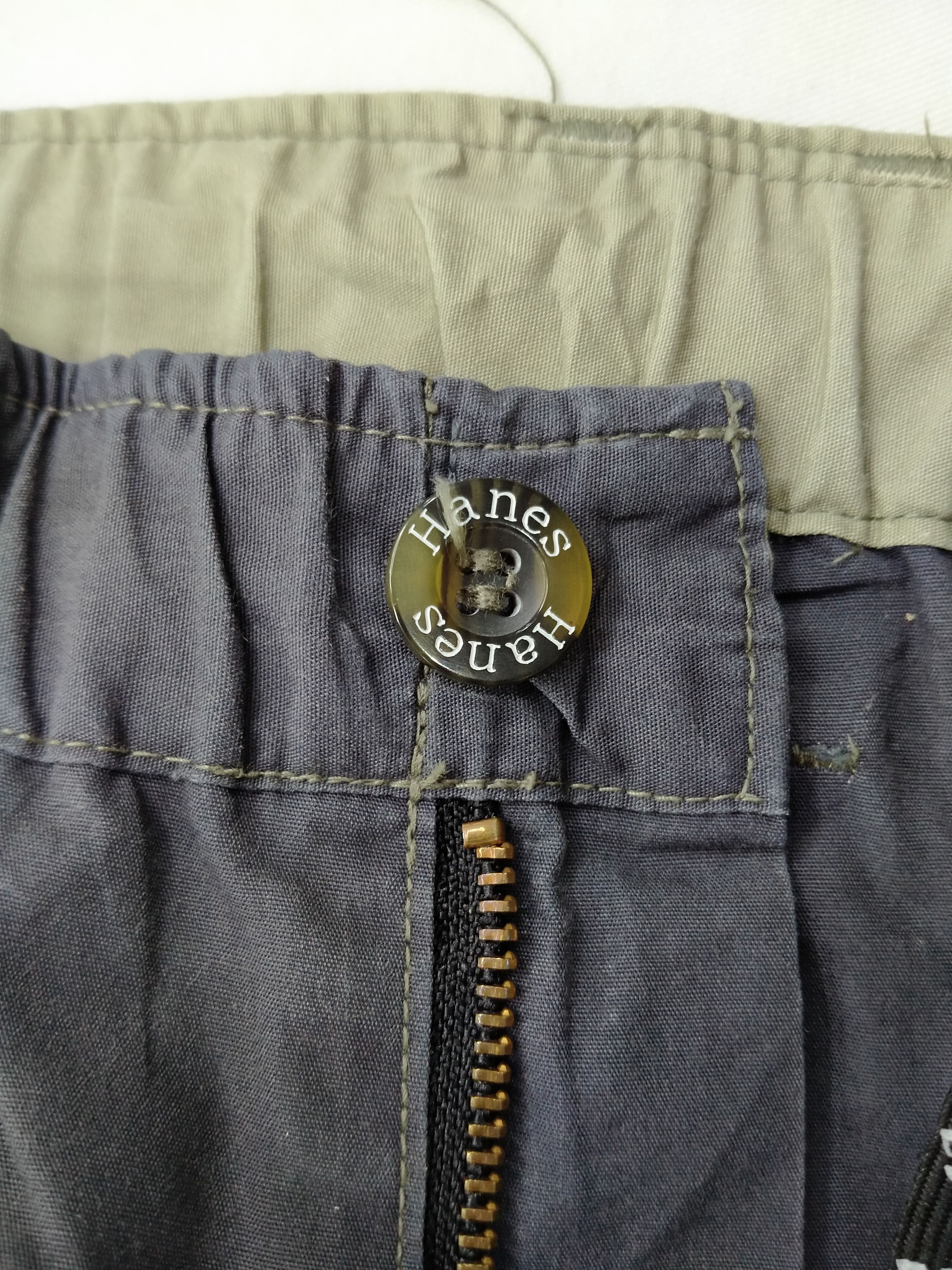 Vintage Hanes Cargo Multi Pocket Pants 36 x 31.5 - CP119 Size US 36 / EU 52 - 8 Thumbnail
