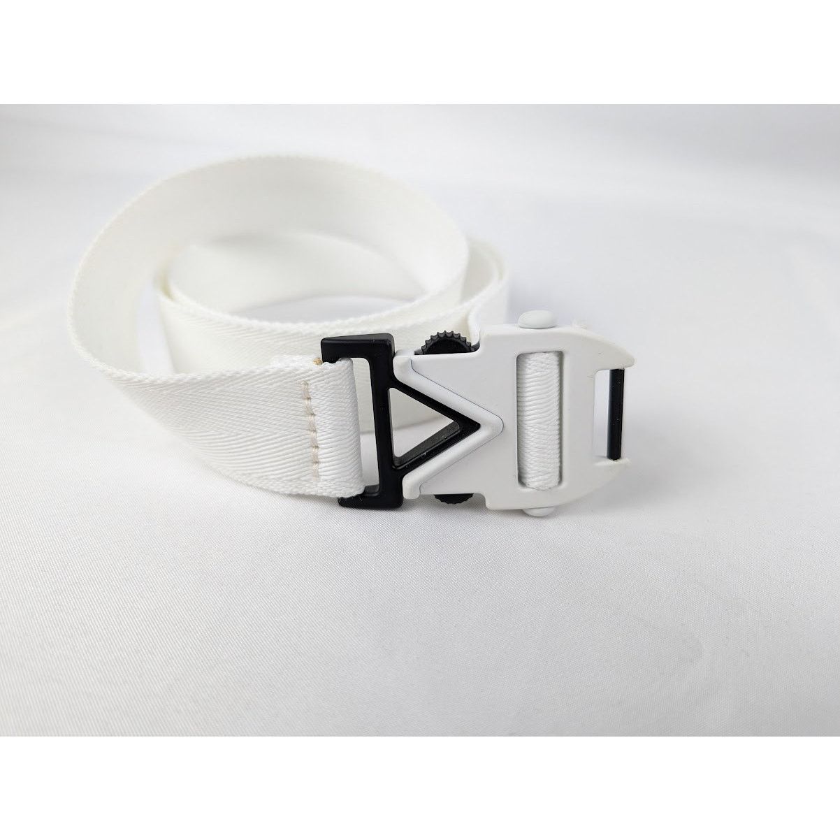 Bottega Veneta o1rshd1 Size: 95cm / Webbing Nappa Belt in White Size 36 - 18 Thumbnail