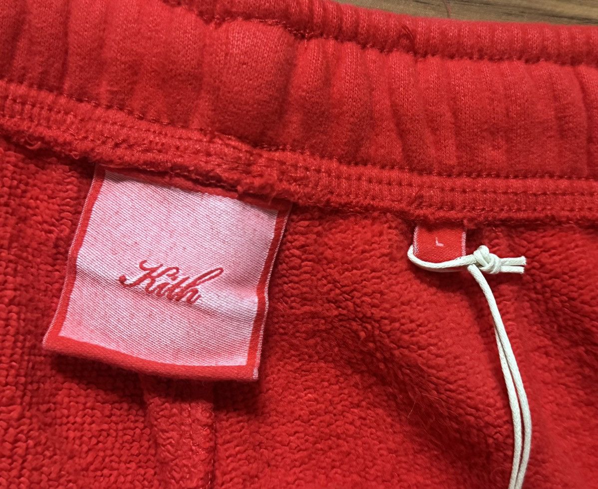 Kith Kith Women Rayne Sueded Sweatshort - Cinnabar/Red Size 34" / US 12 / IT 48 - 3 Thumbnail