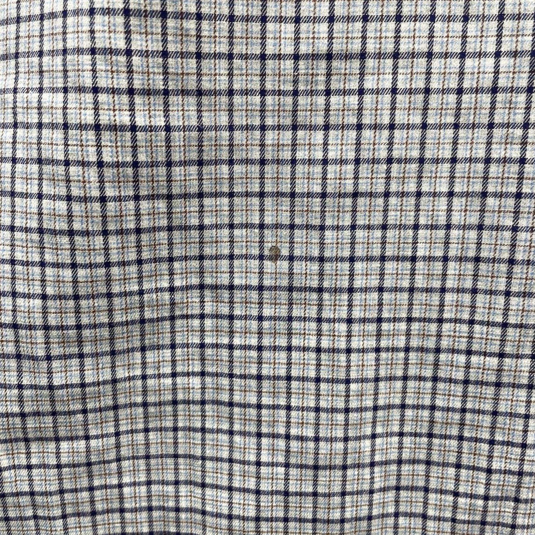 Peter Millar Peter Millar Shirt Mens Large L Flex Finish Blue Micro Gingham Check Button Down Size US L / EU 52-54 / 3 - 6 Thumbnail