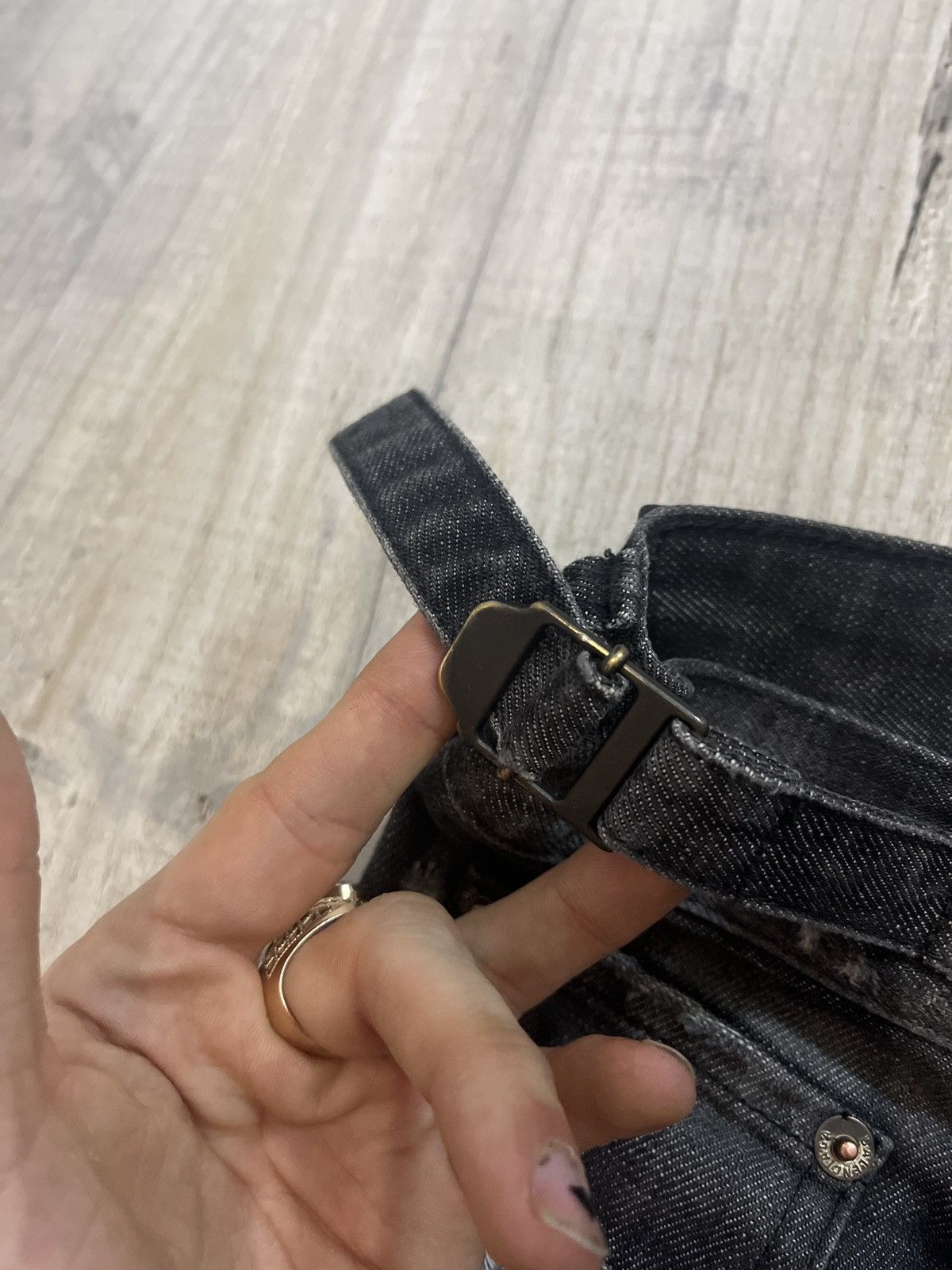 Balenciaga Balenciaga Destroyed Oversize Jeans - “The Red Carpet” Size US 32 / EU 48 - 5 Thumbnail