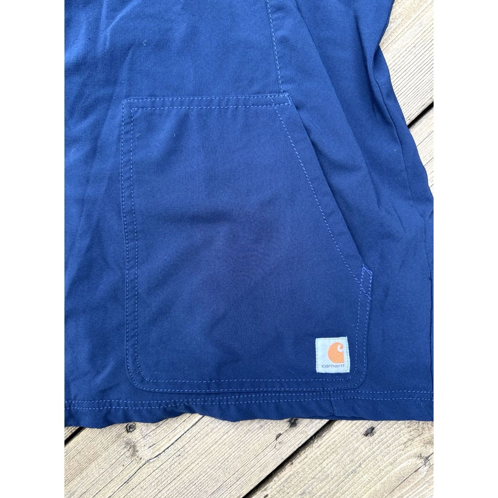 Carhartt Carhartt Jacket Full Zip 2XL Navy Workwear Stretch Utility C82110 Men Size US XXL / EU 58 / 5 - 7 Thumbnail