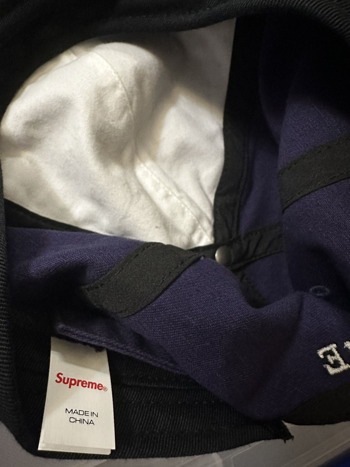 Liberty × Supreme Supreme Liberty 6-Panel - Navy/Purple Size ONE SIZE - 3 Thumbnail