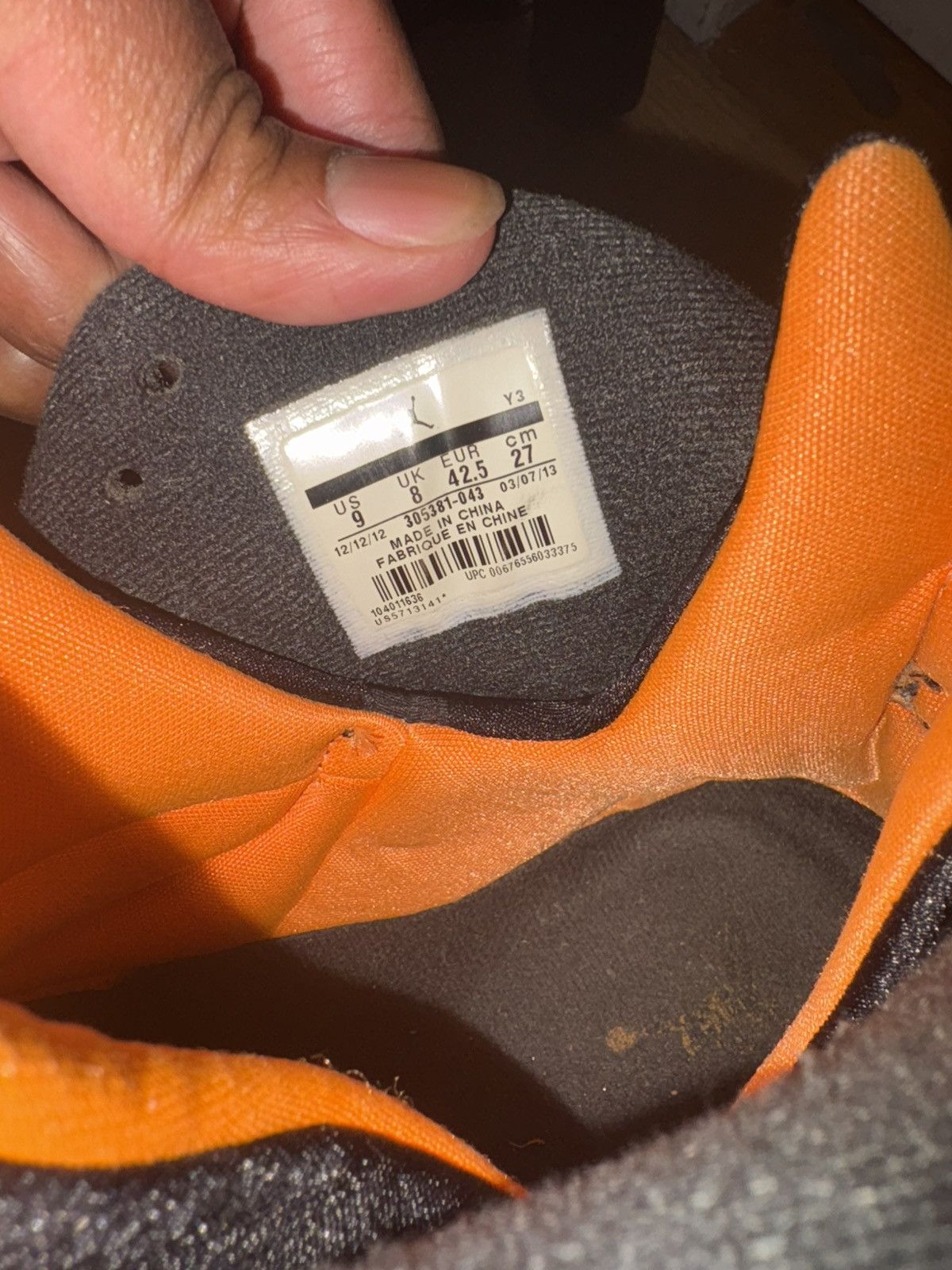 Jordan Brand Jordan 8 Phoenix Sun Size US 9 / EU 42 - 6 Thumbnail