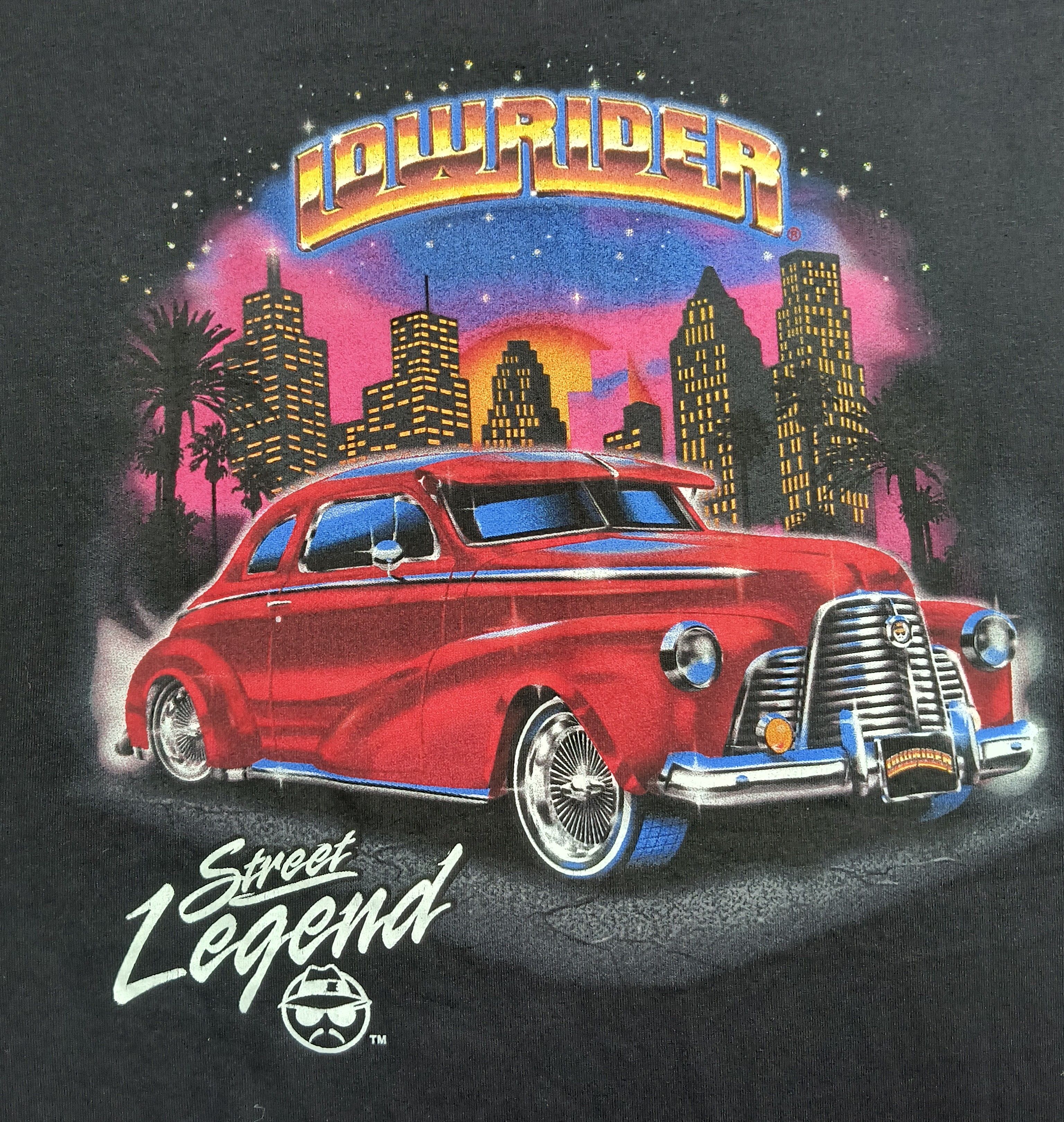 Vintage Vintage Lowrider street legend 90s tee Size US XL / EU 56 / 4 - 1 Thumbnail