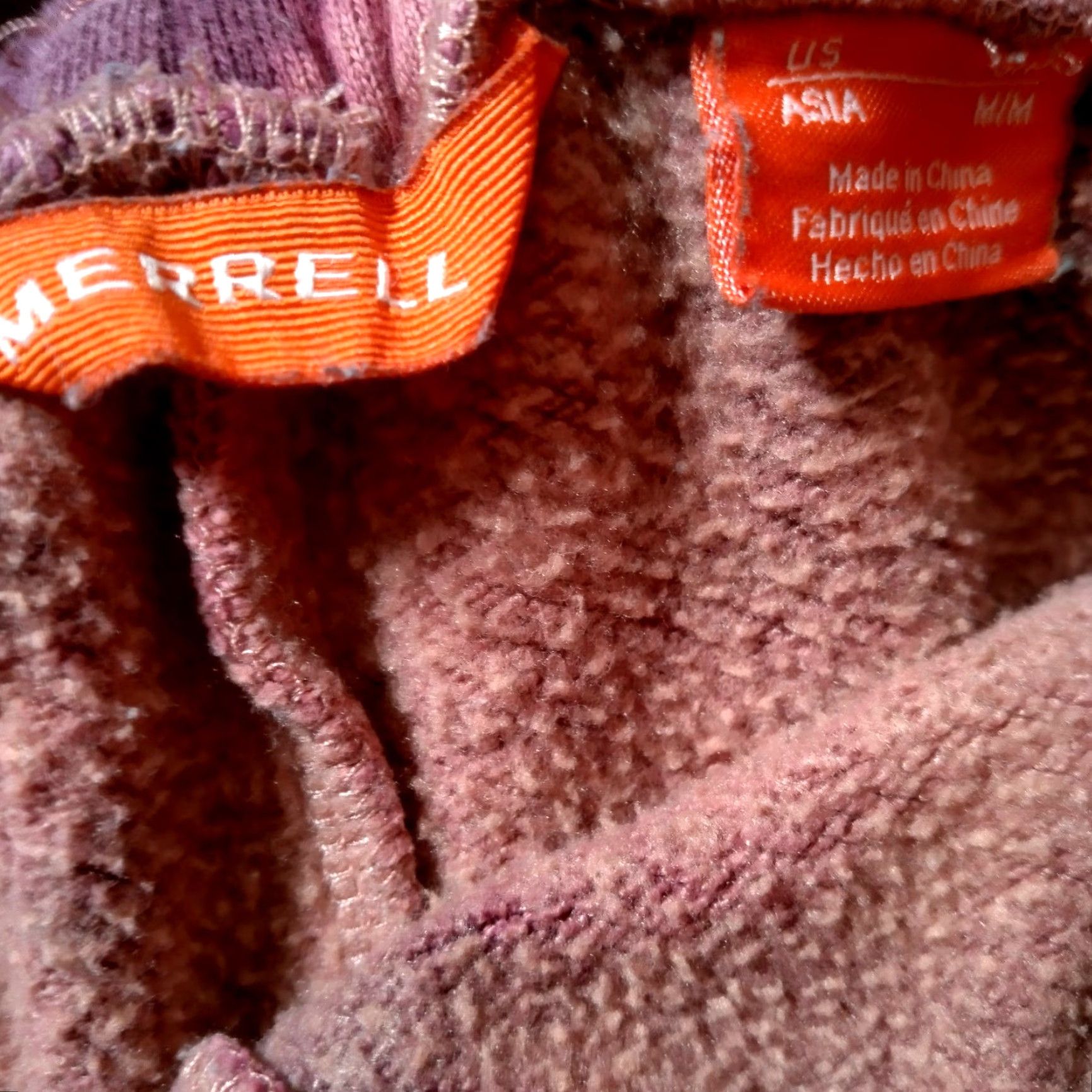 Merrell VINTAGE Merrell Women's Athletic Shorts Knit Tie Dye Burgundy M Casual Activewear Athleisure Size 32" / US 10 / IT 46 - 6 Thumbnail