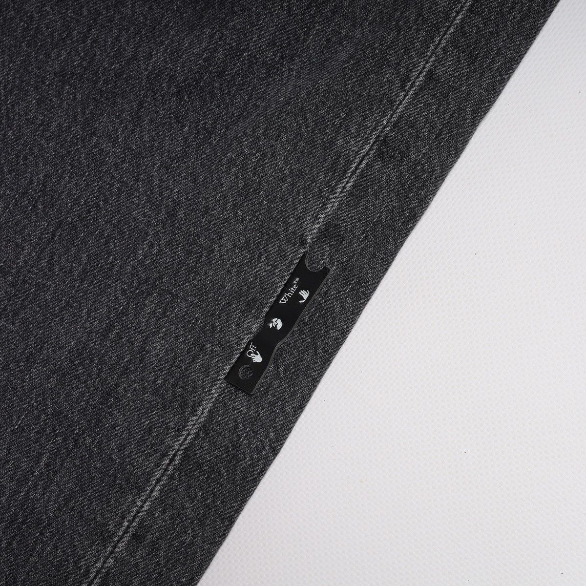 Off-White Off-White Permanent Meteor Jeans Hole Pants Grey Size 27" / US 4 / IT 40 - 10 Thumbnail