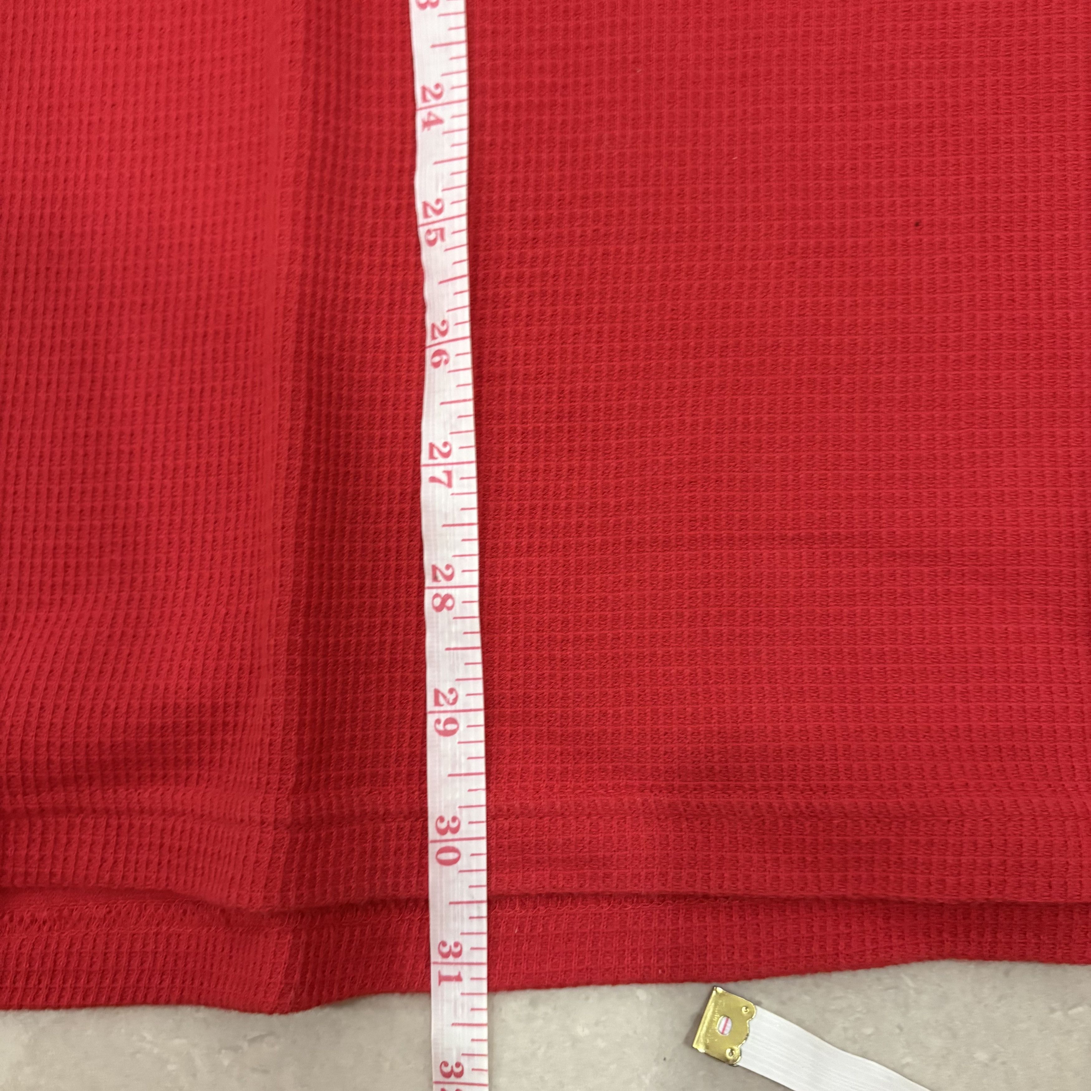 Supreme Supreme Waffle Pocket Red T-Shirt Size US XL / EU 56 / 4 - 5 Thumbnail